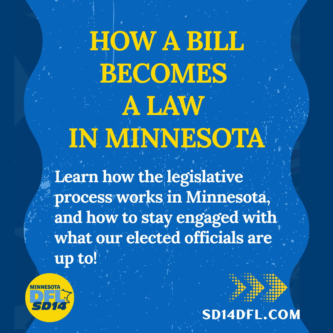 How a bill becomes a law in Minnesota