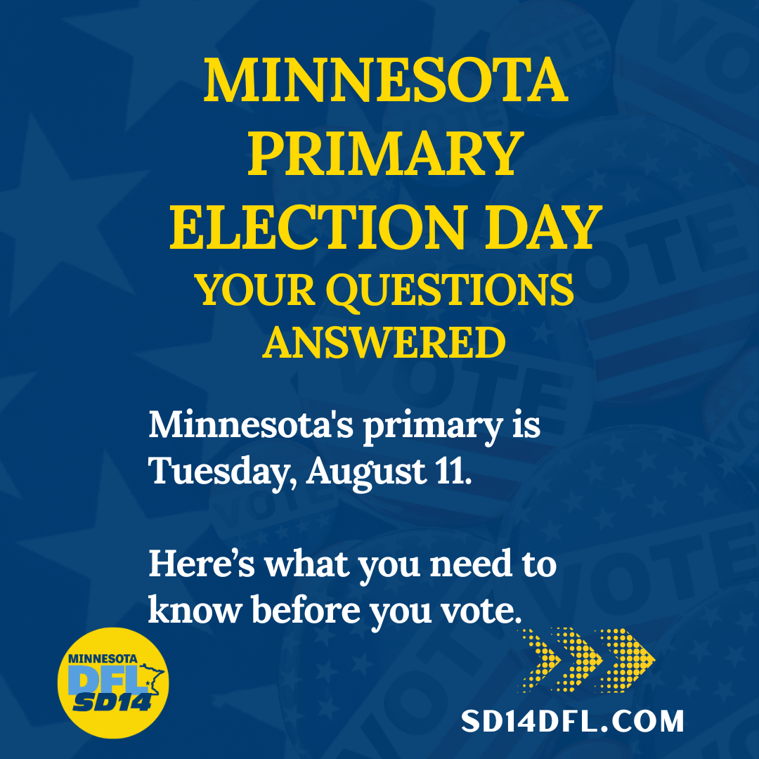 2026 Minnesota Primary Election Day FAQ