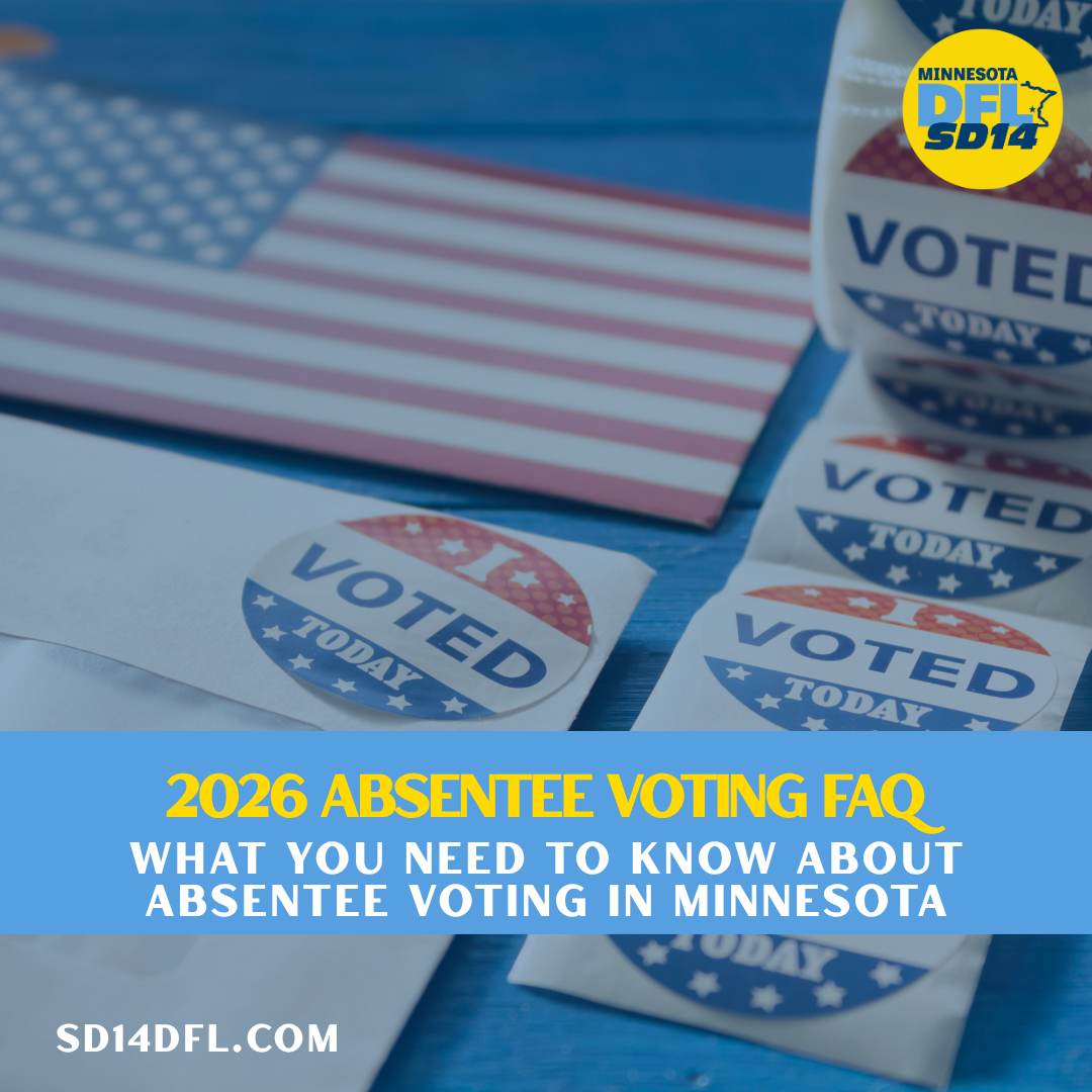 Absentee voting in Minnesota for the 2026 General Election