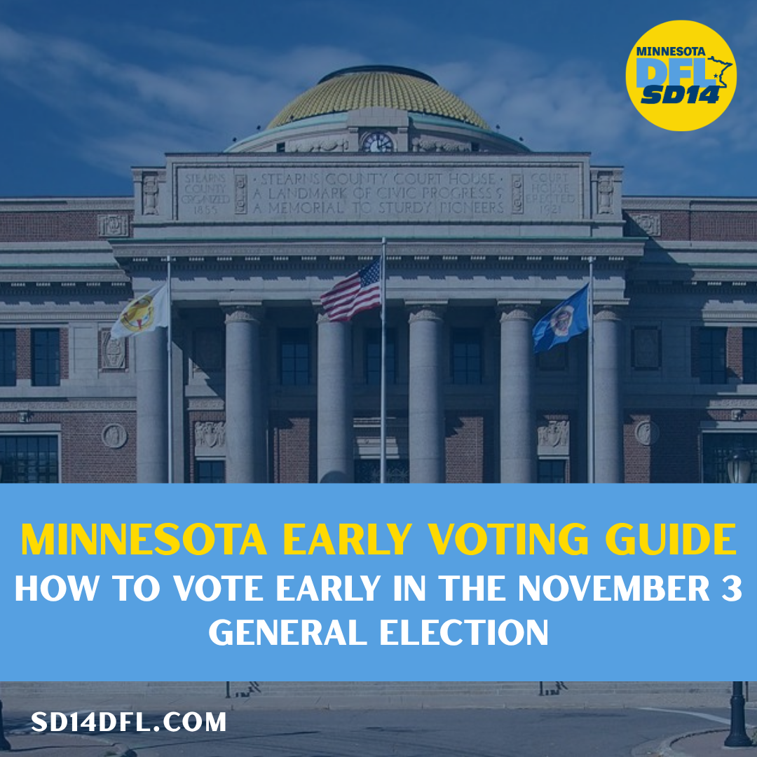 How to vote early in Minnesota's November 3 general election