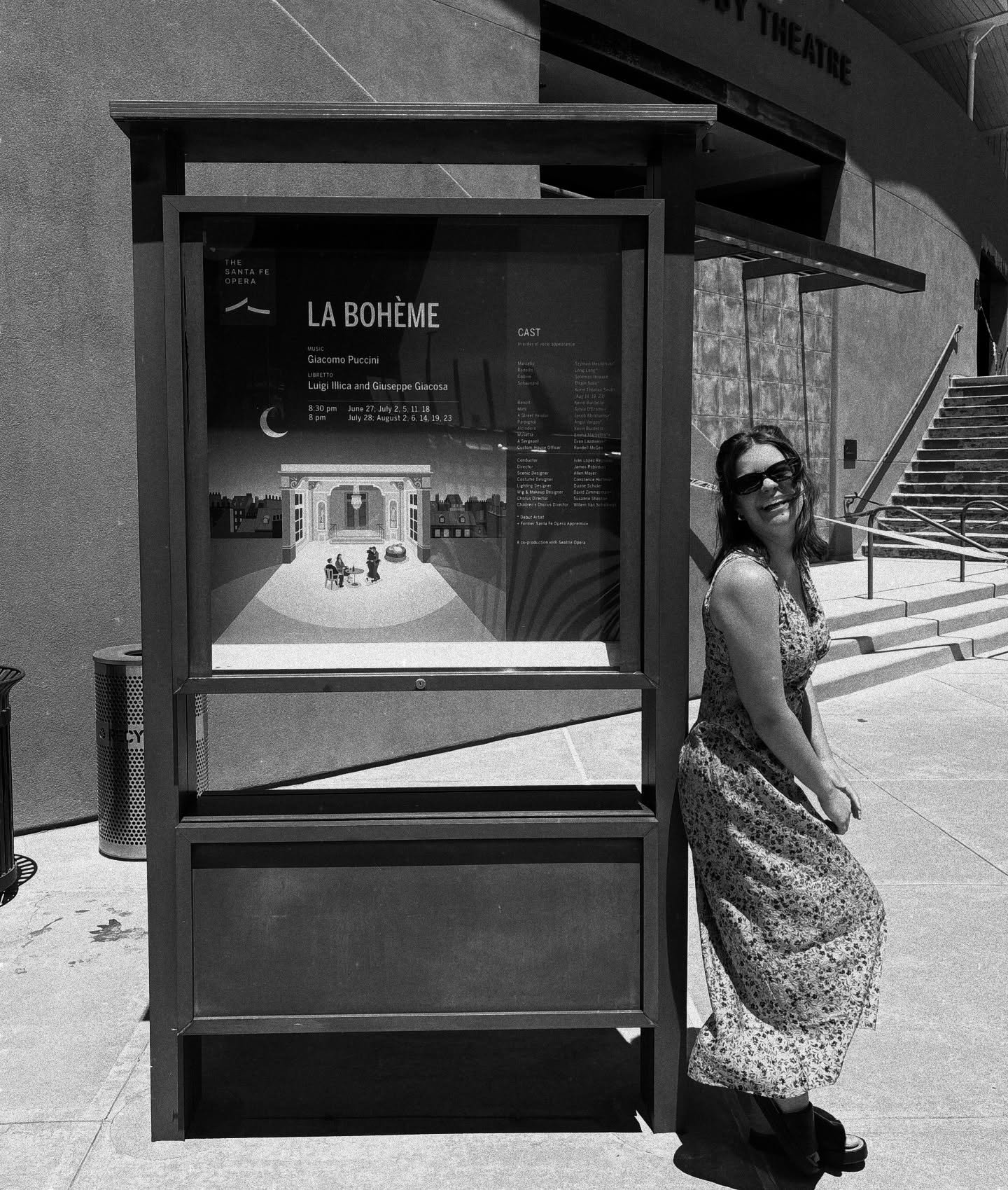 Feels so good to be back in beautiful Santa Fe! 
Looking forward to the start of Boh&egrave;me rehearsals Monday. 🤩