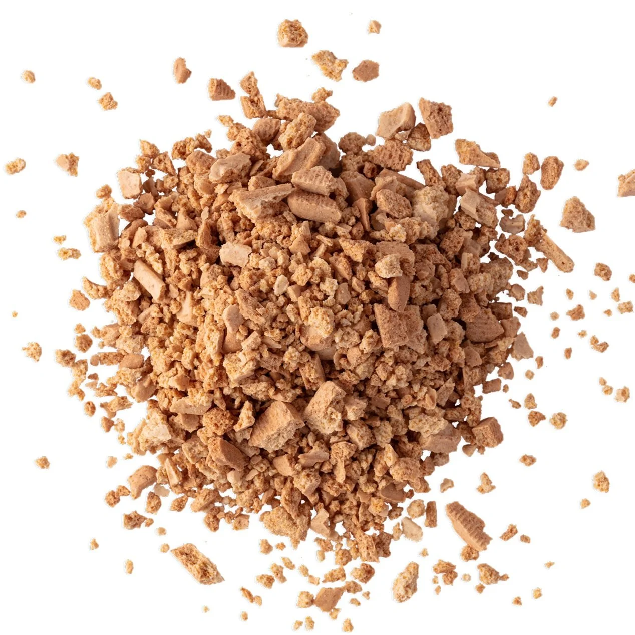 Crushed graham crackers