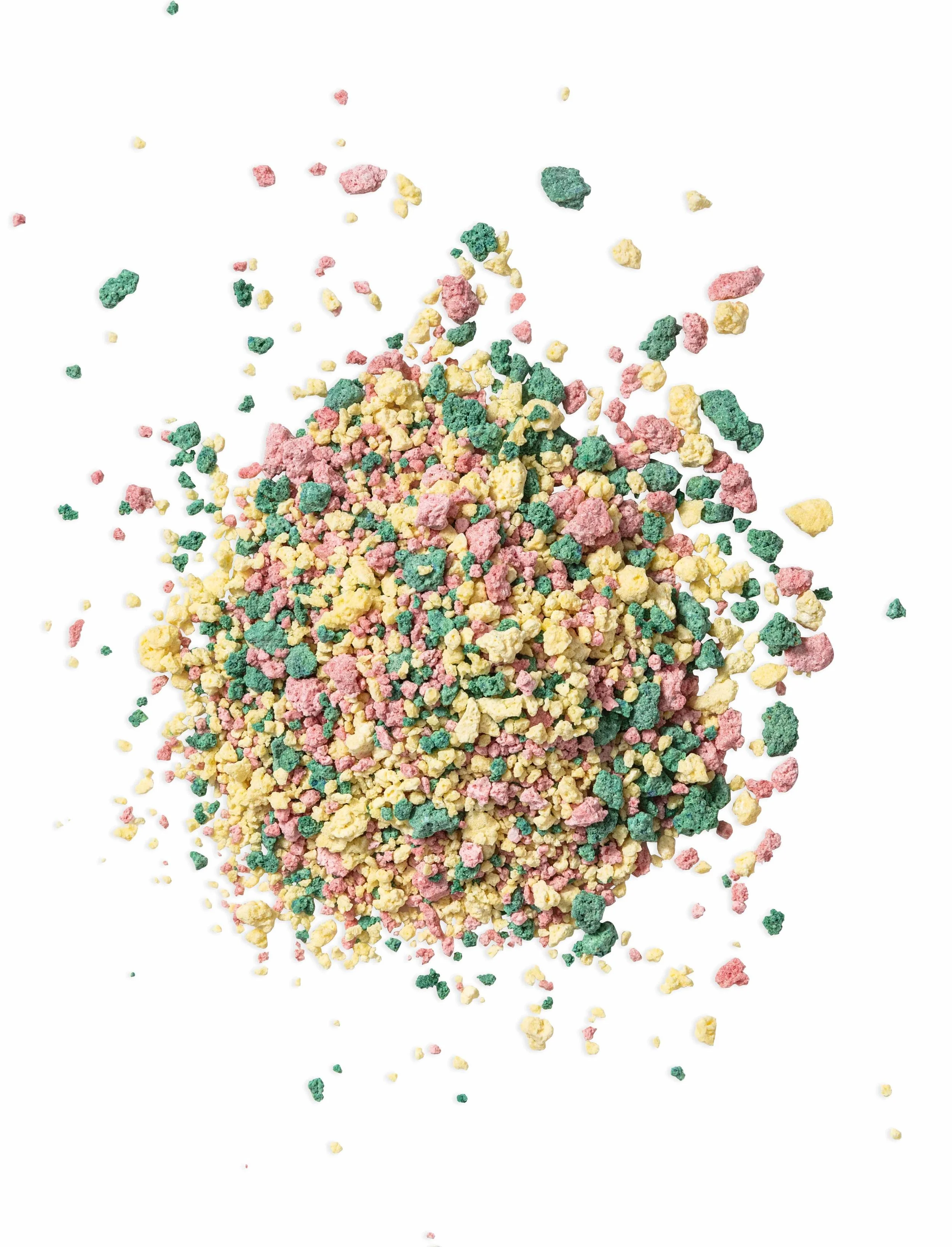Colorful Fruity Cereal Crunchbits
