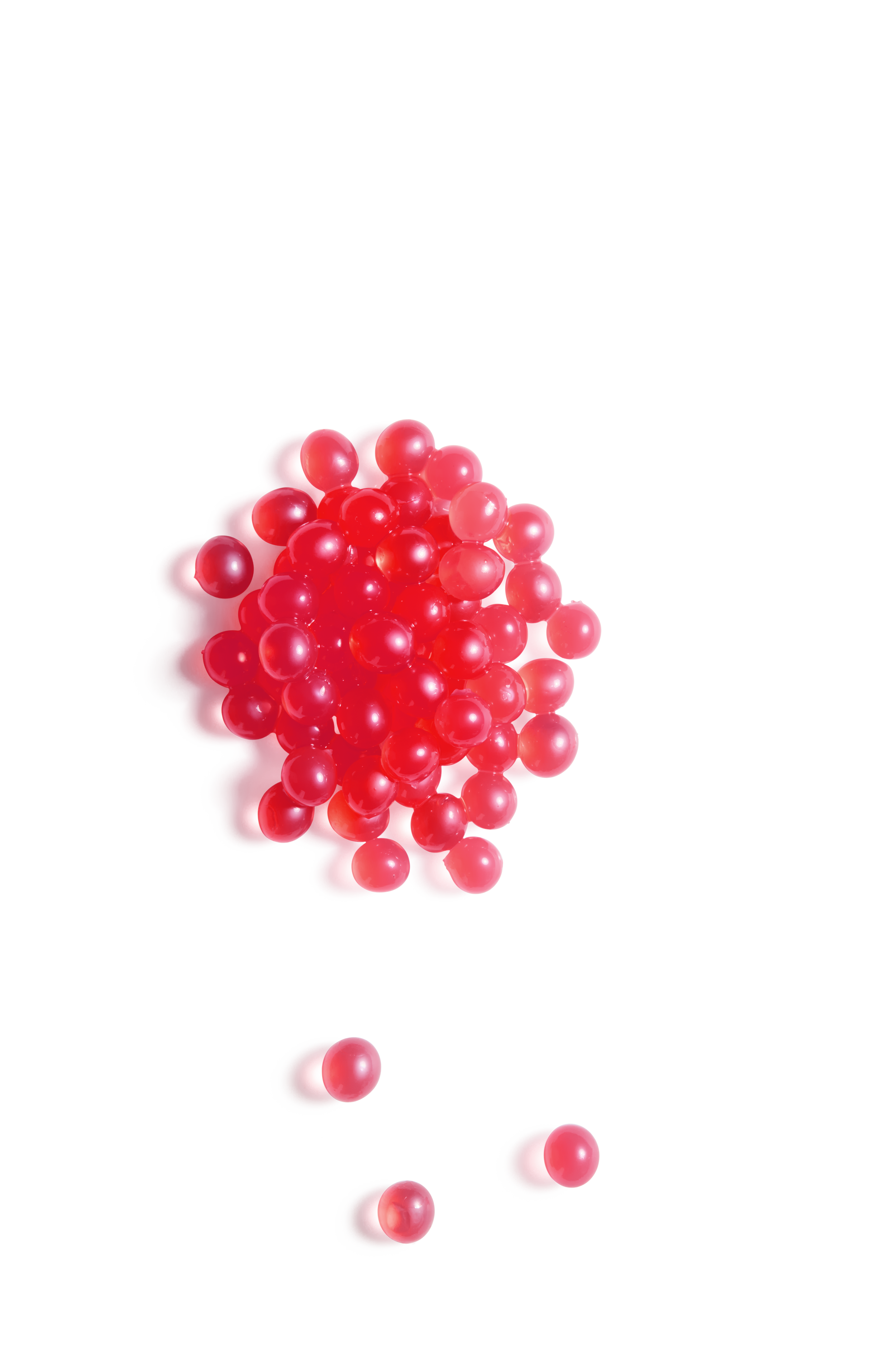 raspberry popping boba