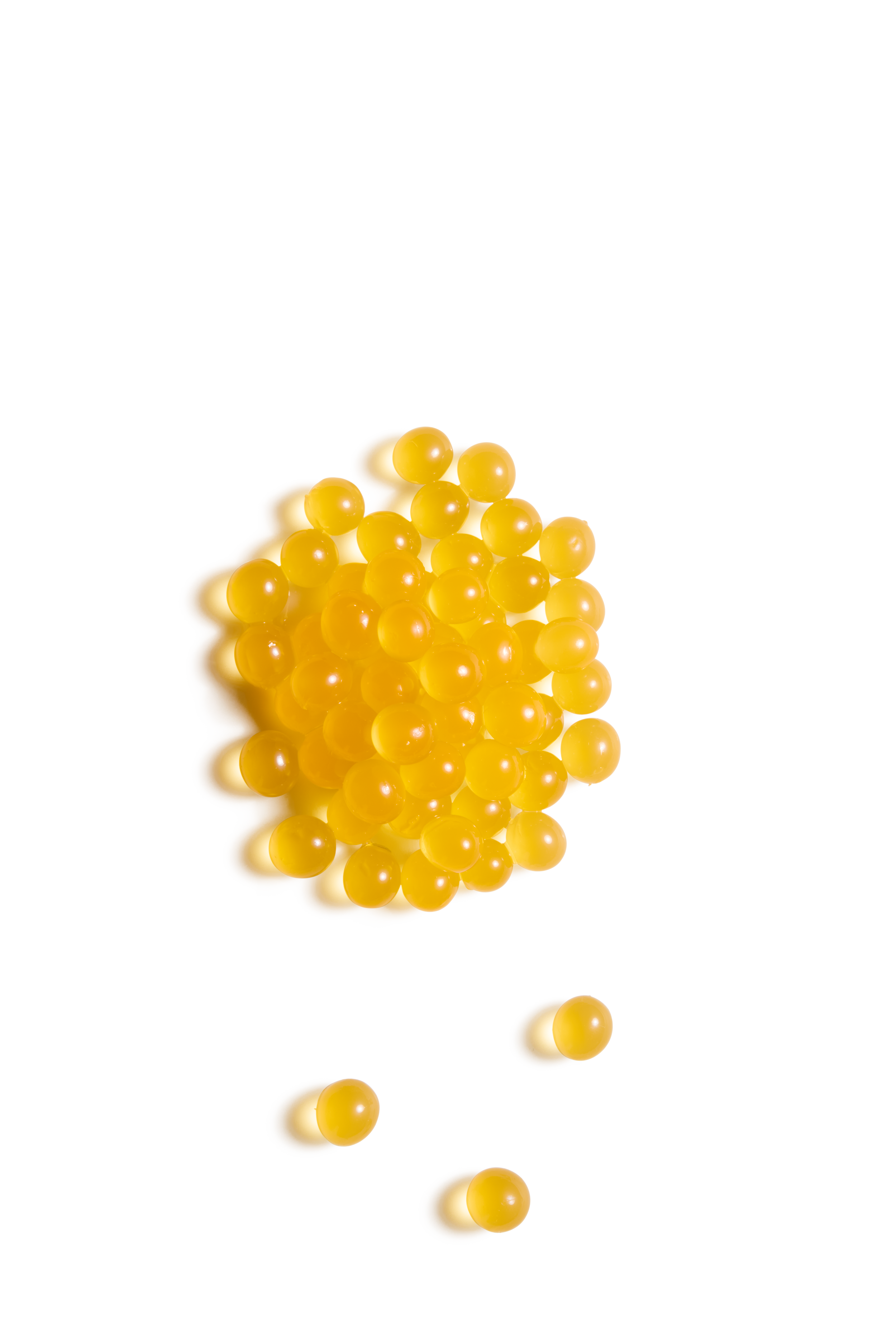 Passionfruit popping boba