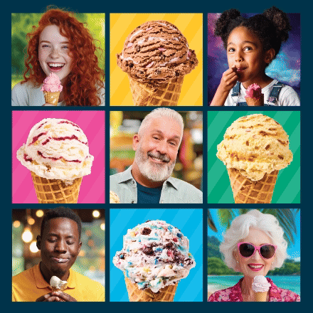 Ice Cream Flavors for Every Generation