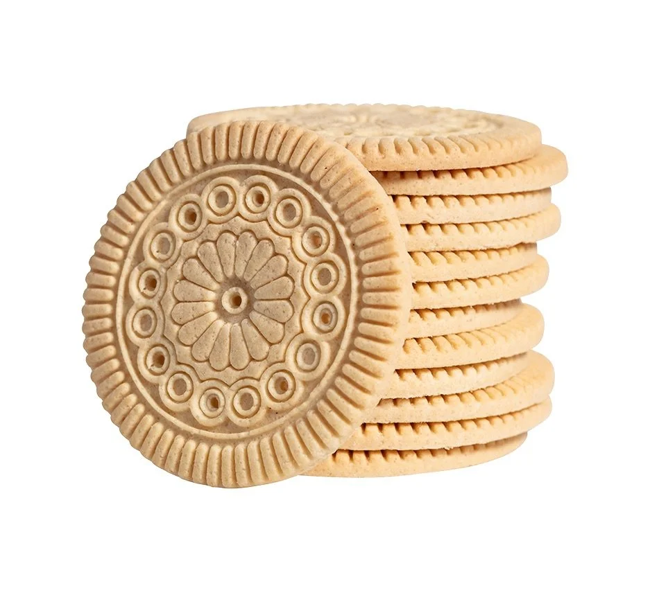 Developed using custom rotary molds, these cookies can feature proprietary shapes, embossed designs, or brand-specific artwork