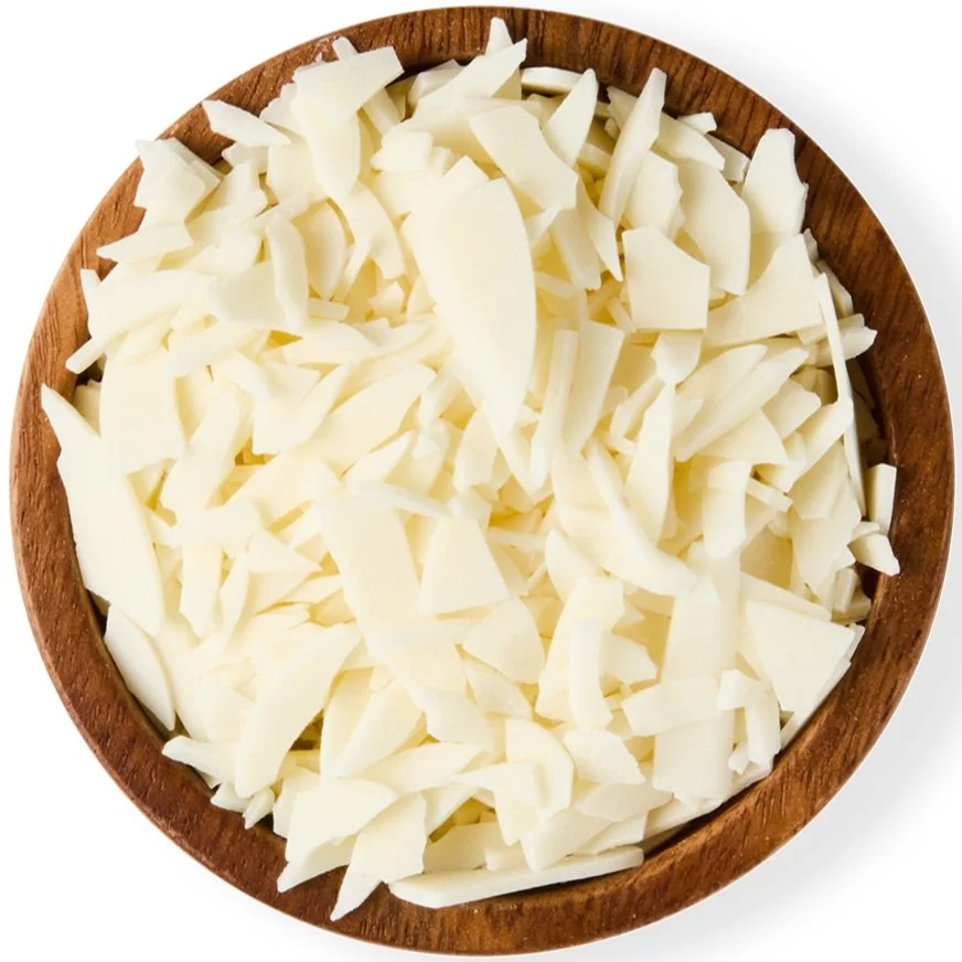 White chocolate flakes
