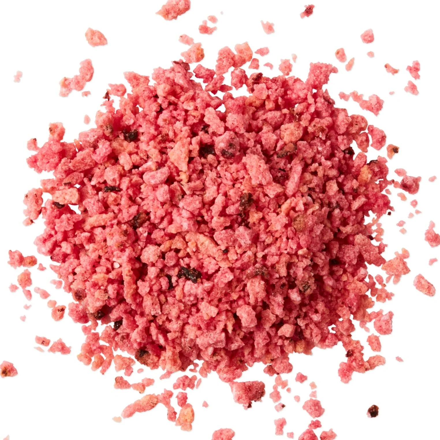A pile of pink Cherry Sugar Sprinkles