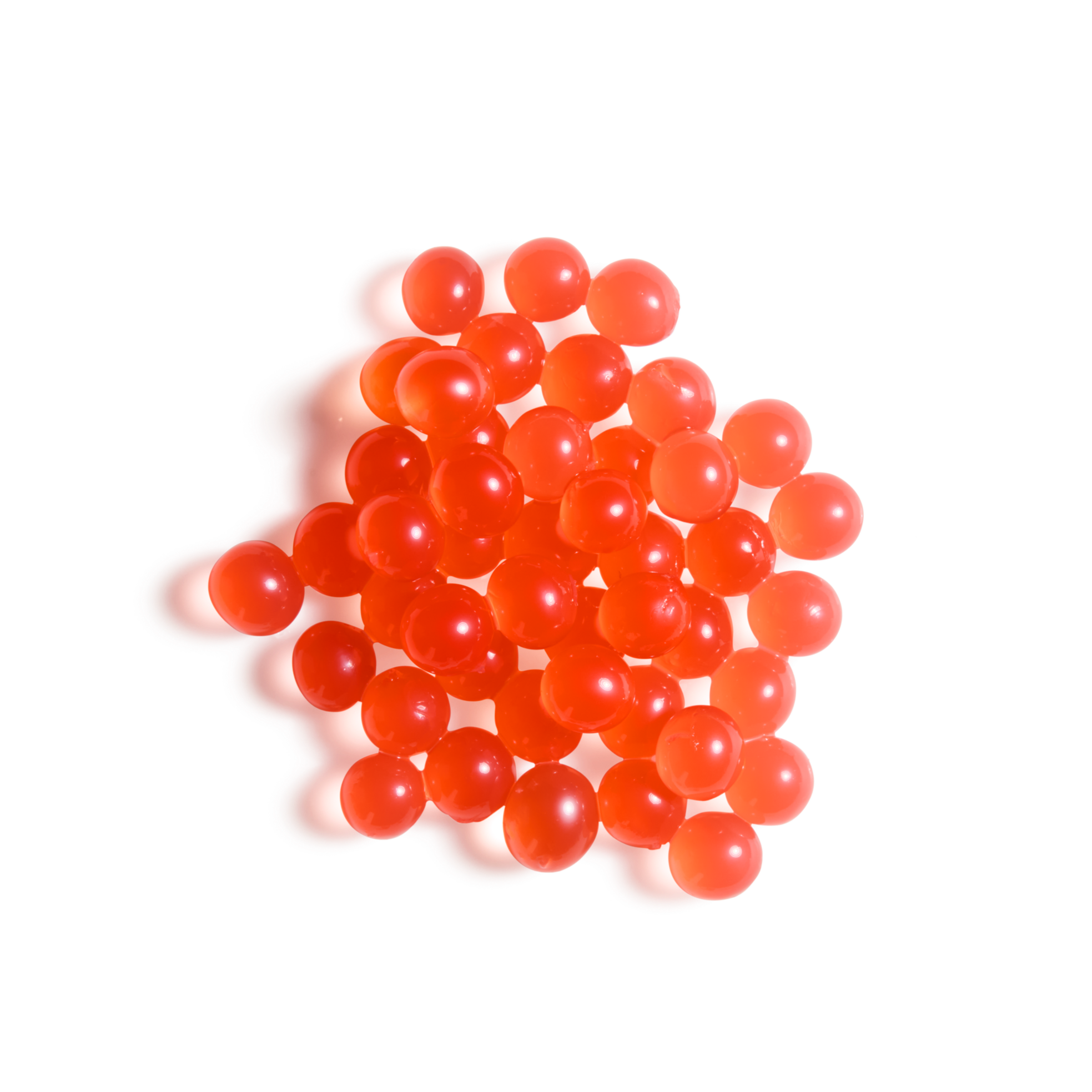 Strawberry popping boba