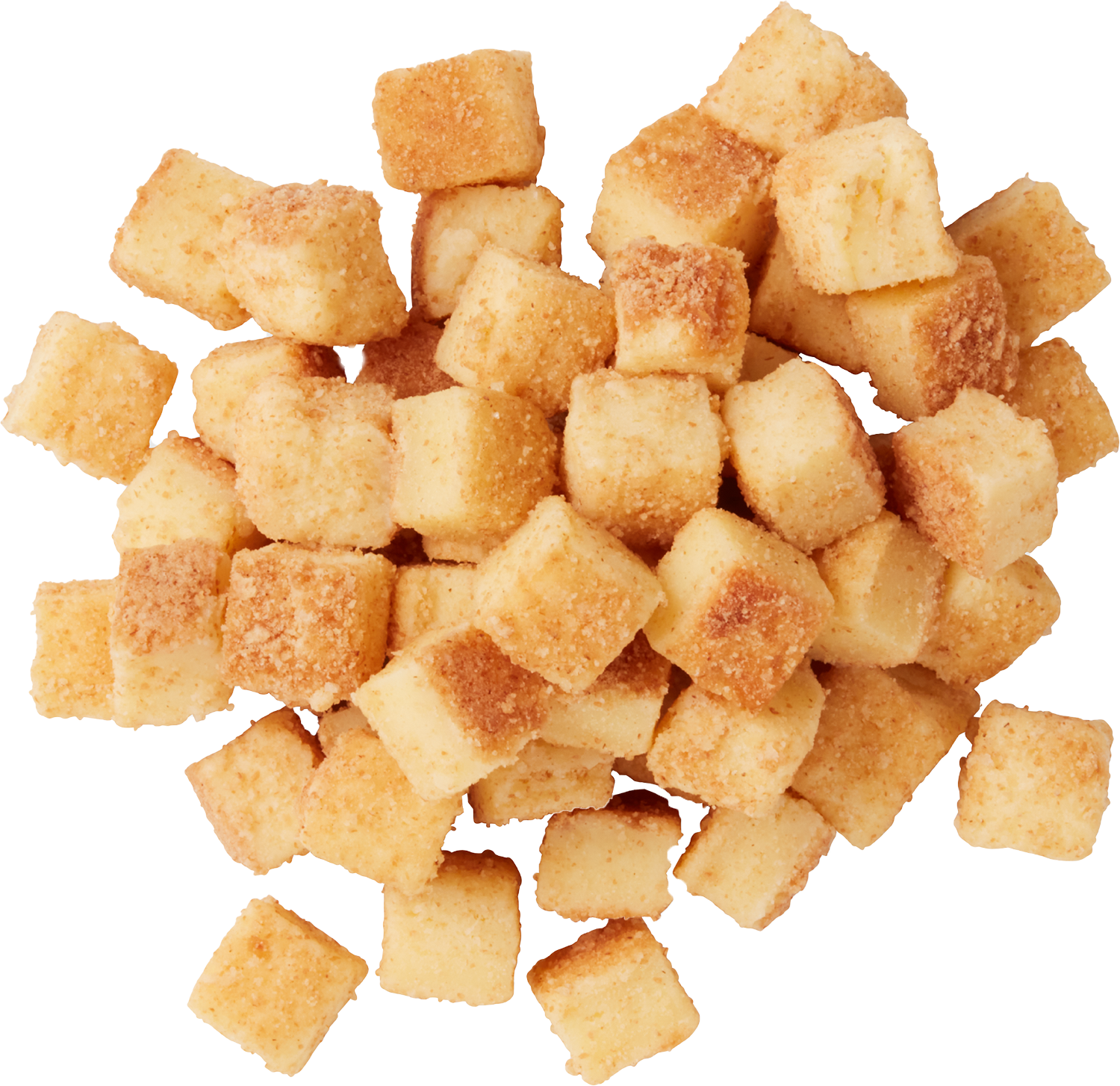 A pile of Cheesecake Cubes