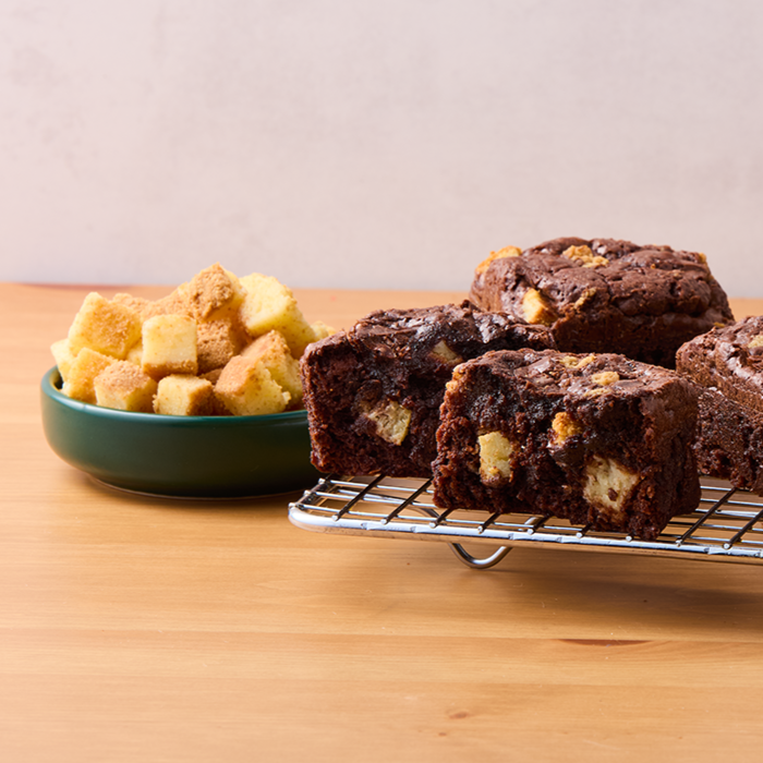 Cheesecake cubes from Parker Products can be used by Bakeries