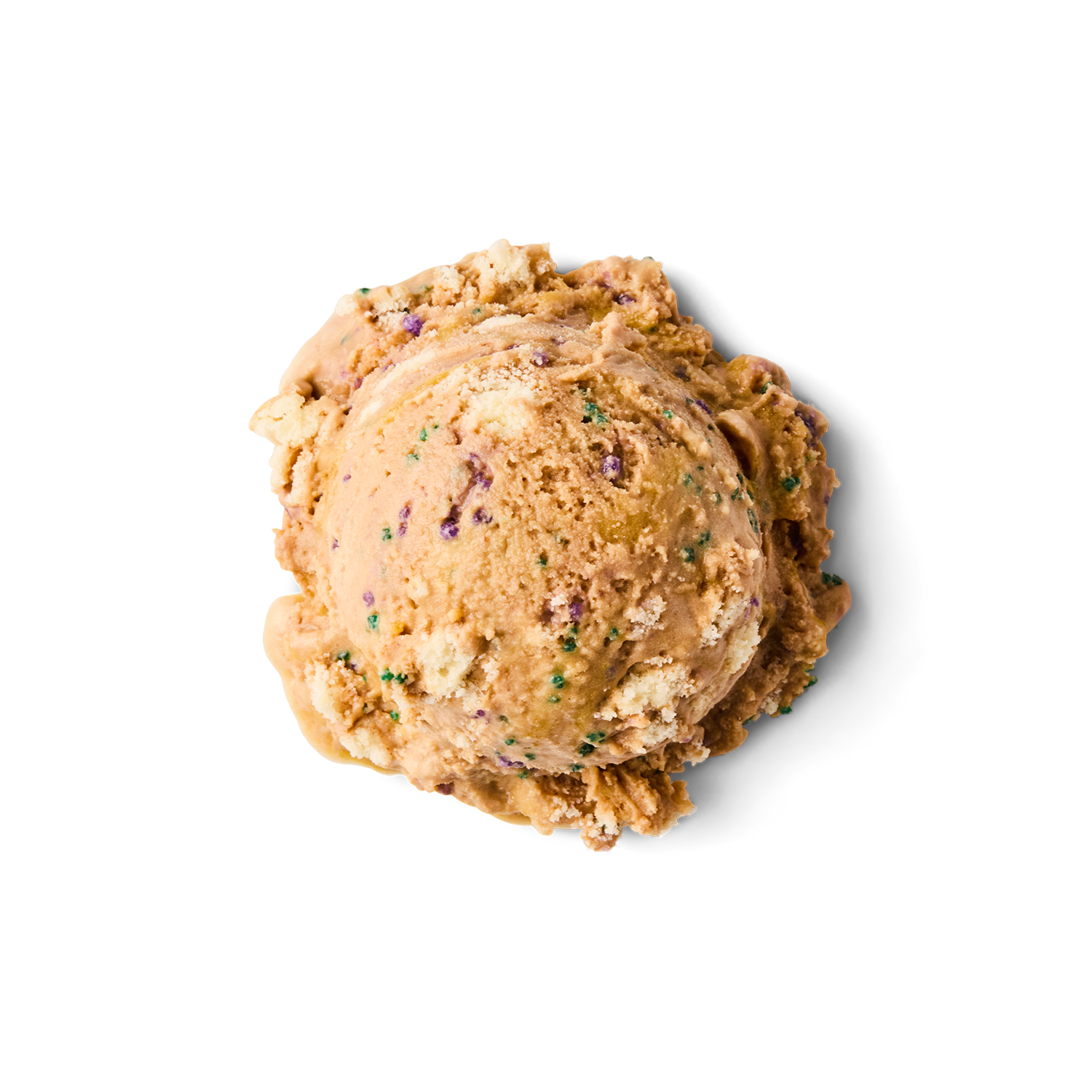 Mardi Gras Madness King Cake bites feature real baked taste and texture.