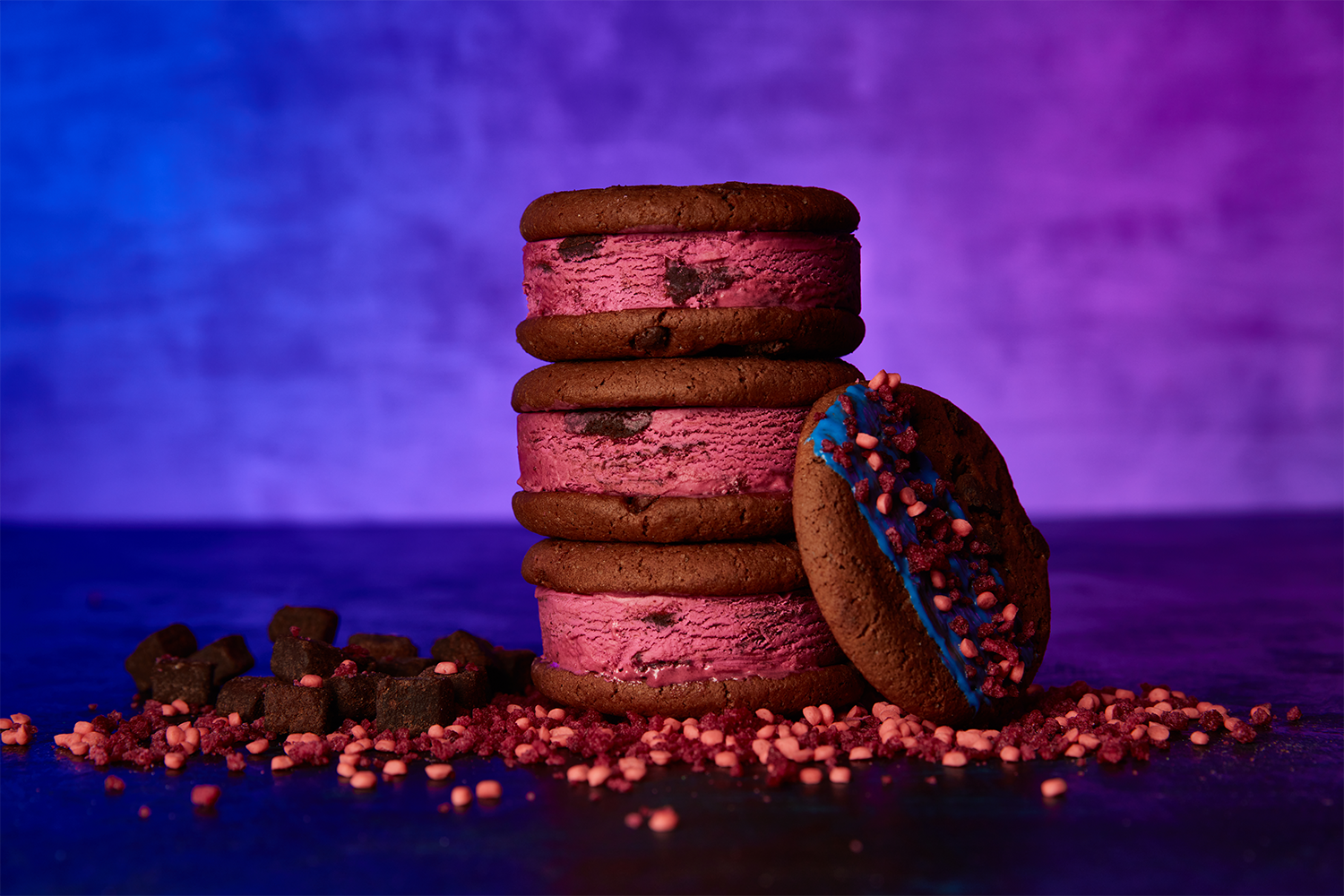 Our Brownie pieces can be used in Ice Cream applications