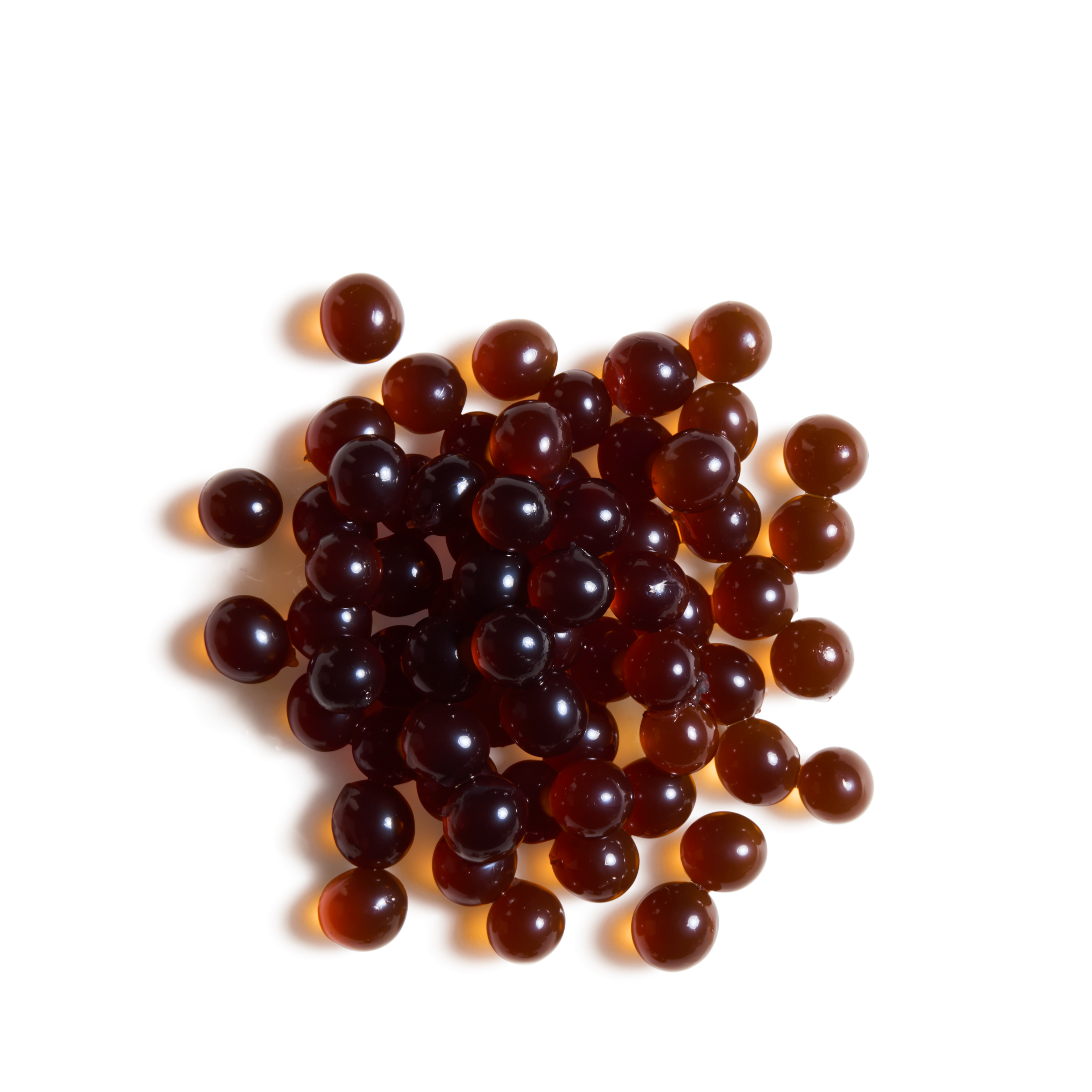Chocolate popping boba