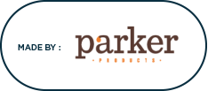 Parker Products logo with 'Made by' label