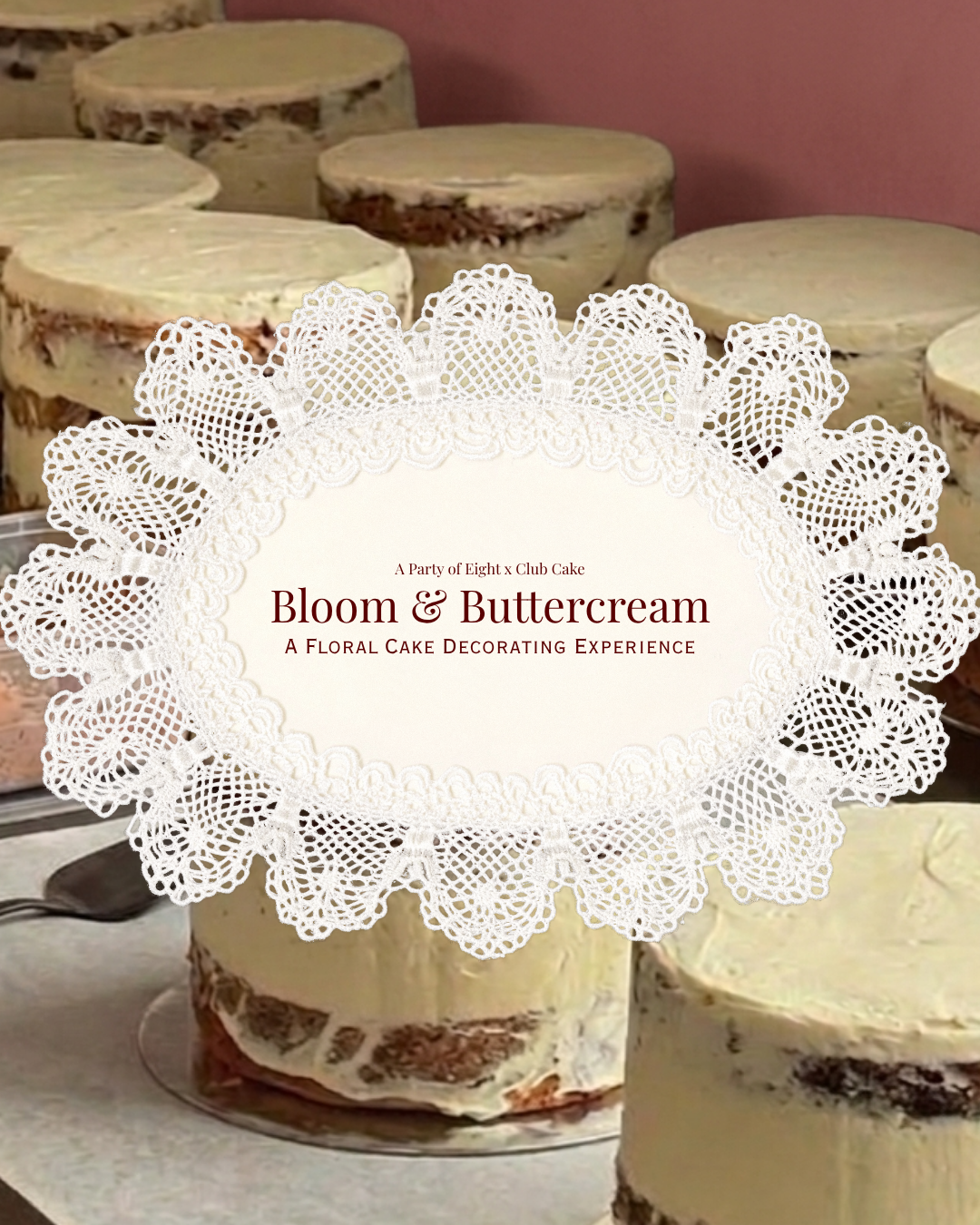 Bloom & Buttercream: A Floral Cake Decorating Experience