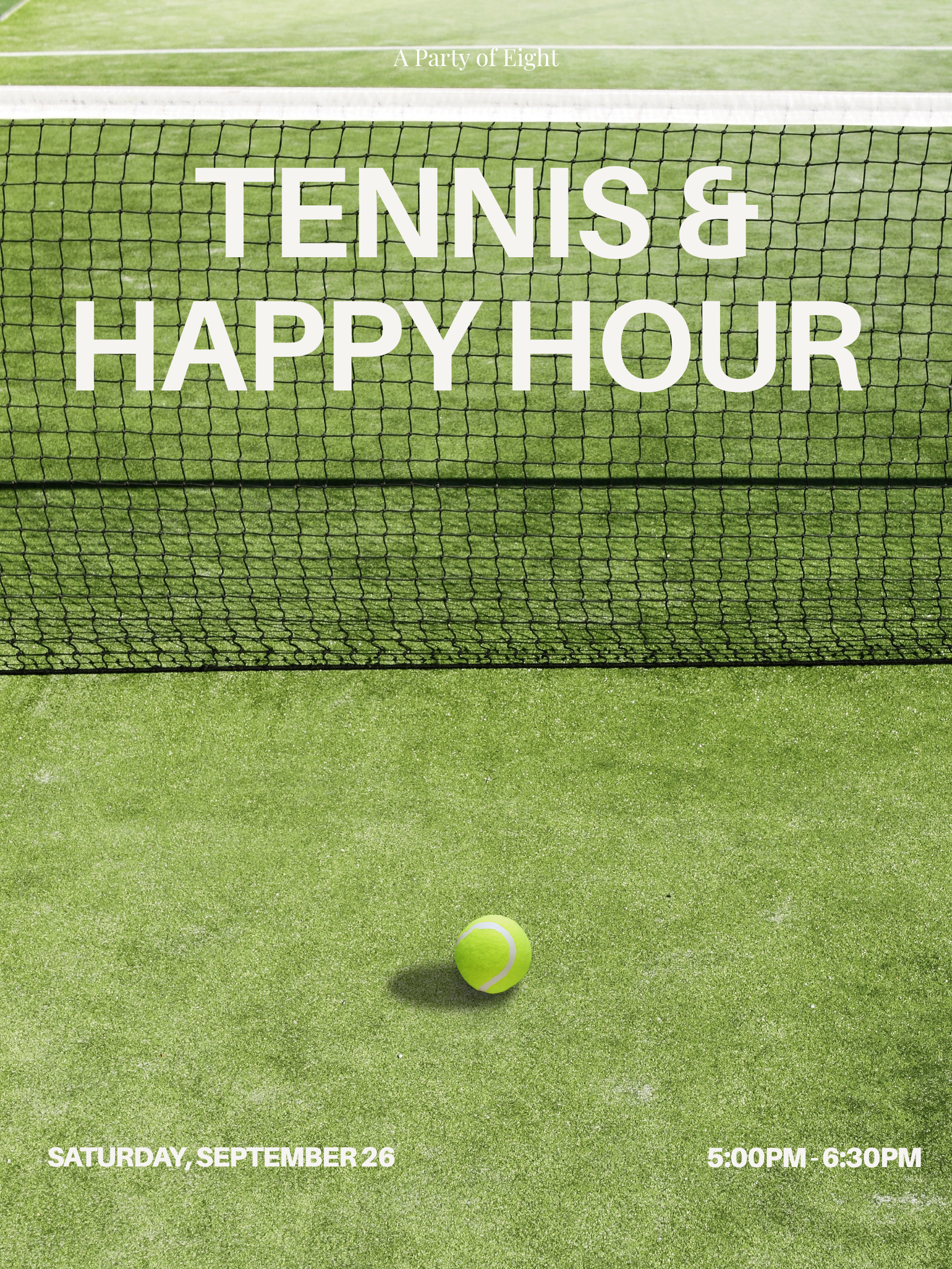 Beginner Tennis &amp; Happy Hour for Women
