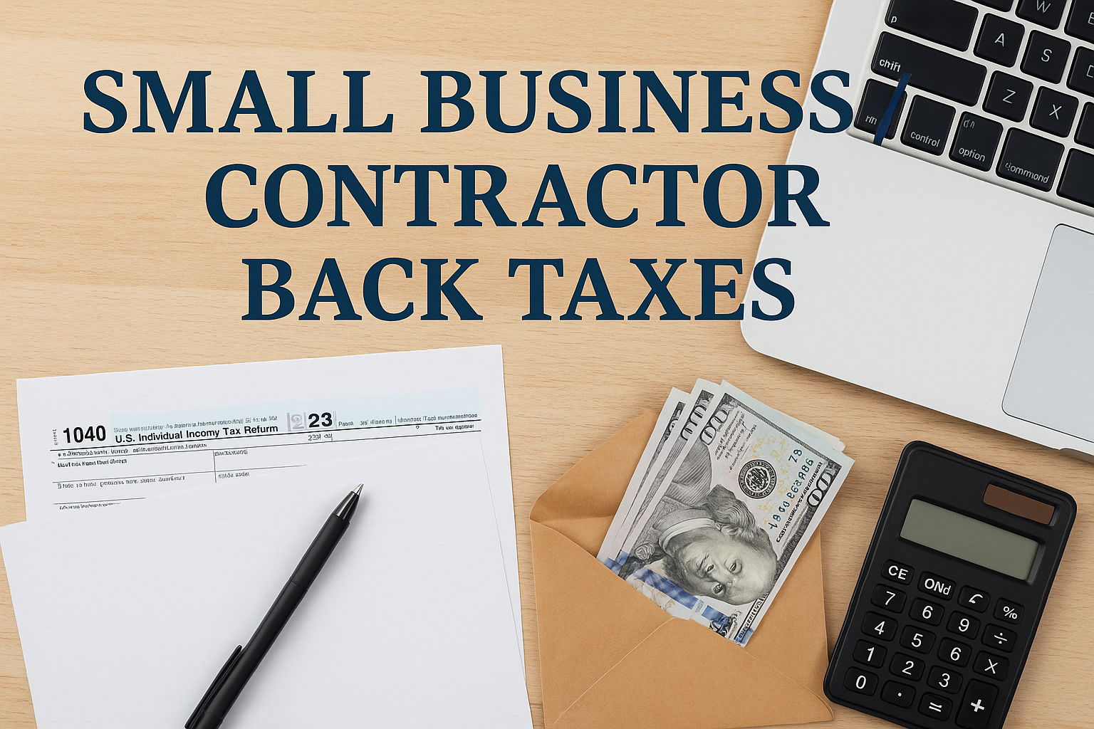 Back Taxes: 1099, schedule C, sole prop