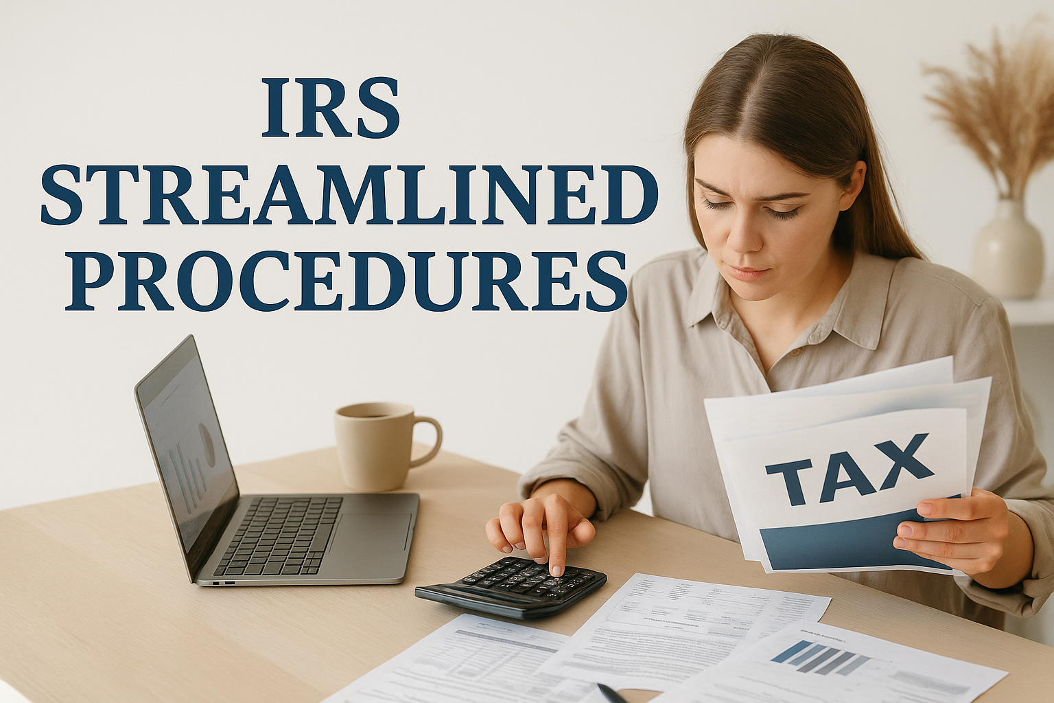 Delinquent, late streamlined IRS process