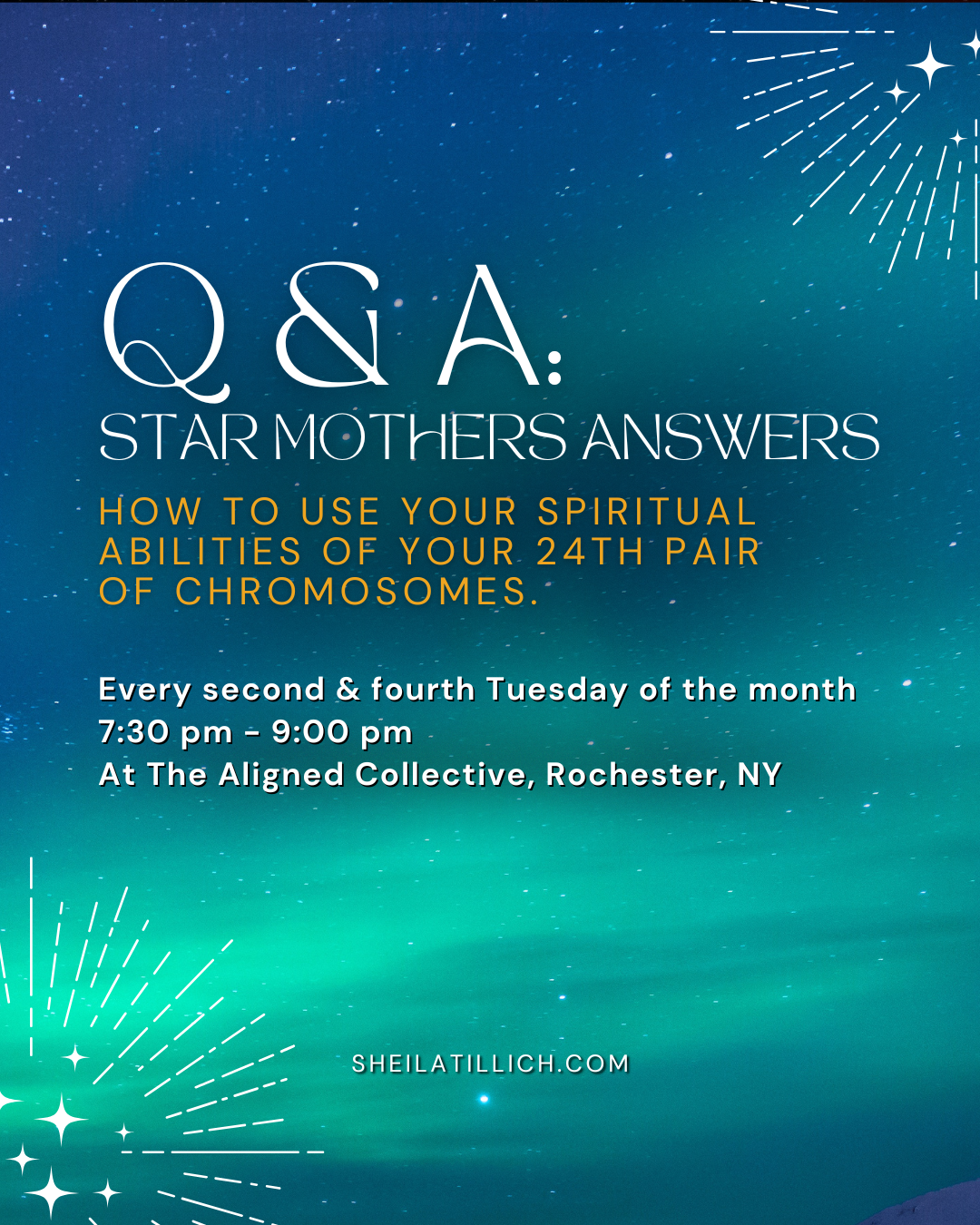 Q & A: Star Mothers Answers with sheila tillich