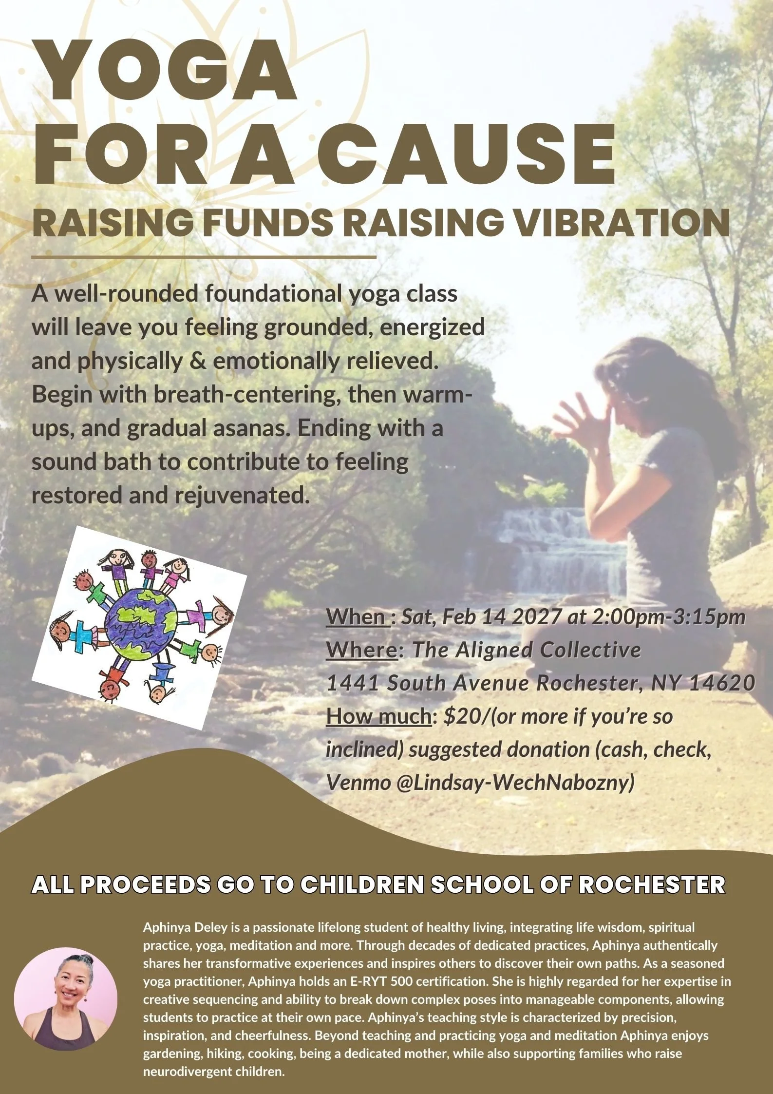 Yoga for A Cause || Raising Funds, Raising Vibration