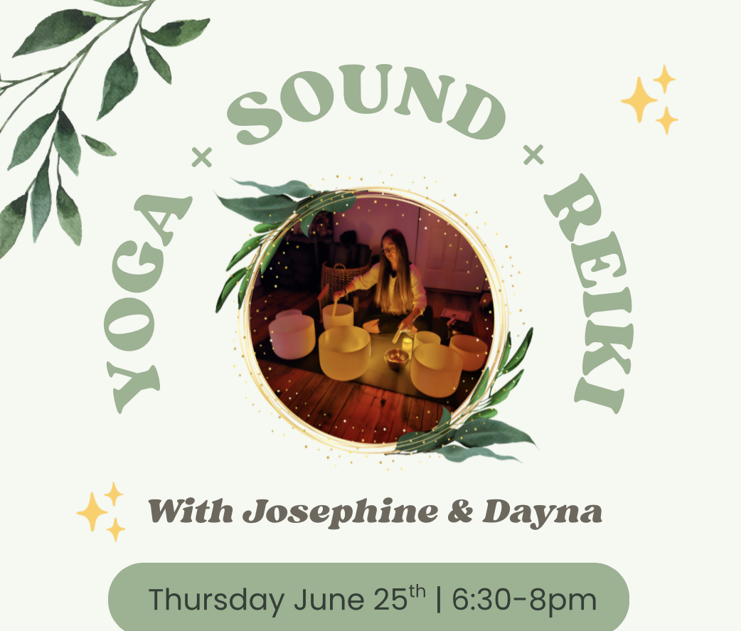 Yoga + Sound + Reiki 