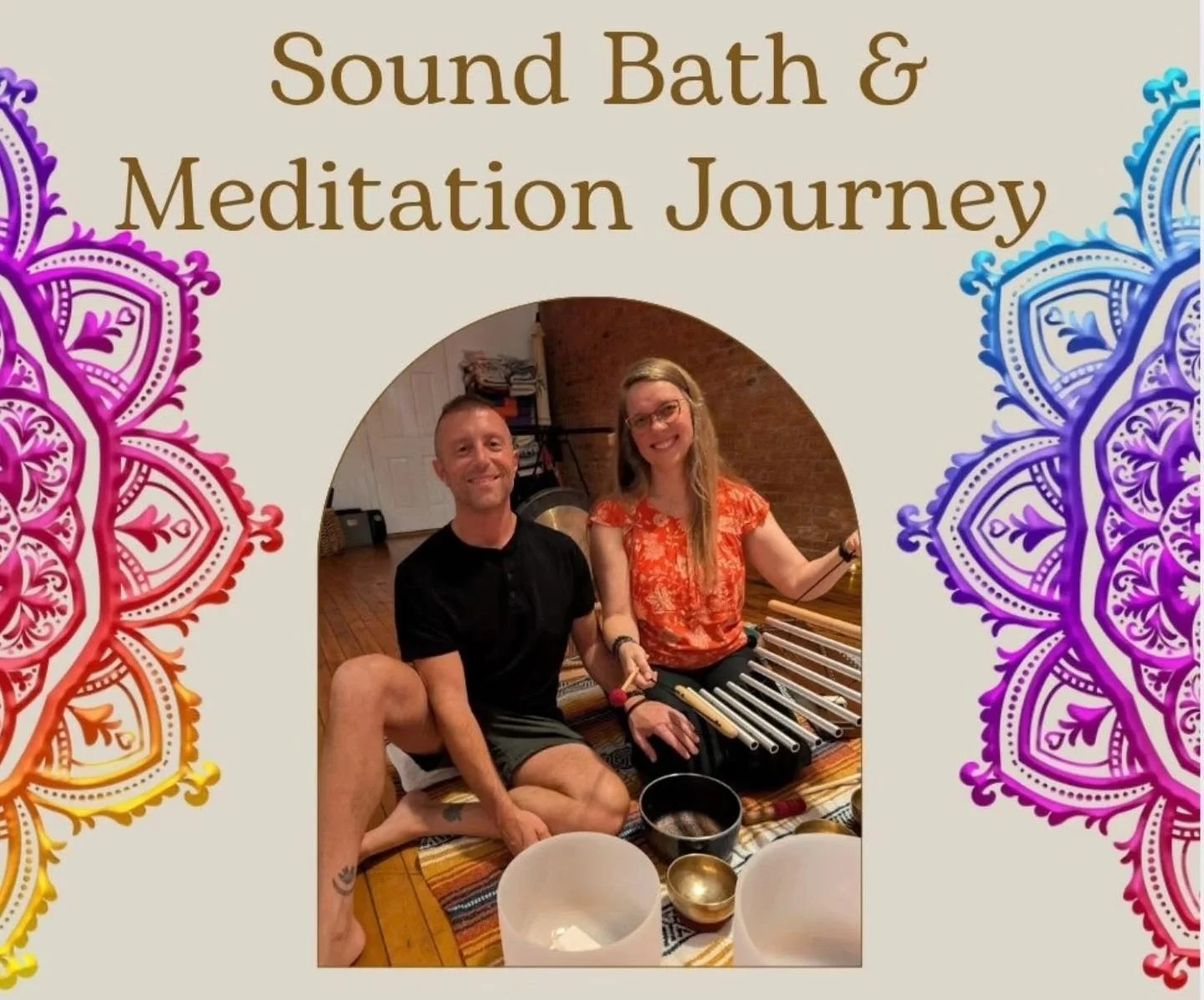 Sound Bath with Meditation Journey &amp; Reiki for the Waning Gibbous Moon (with Suzie &amp; Mario) 