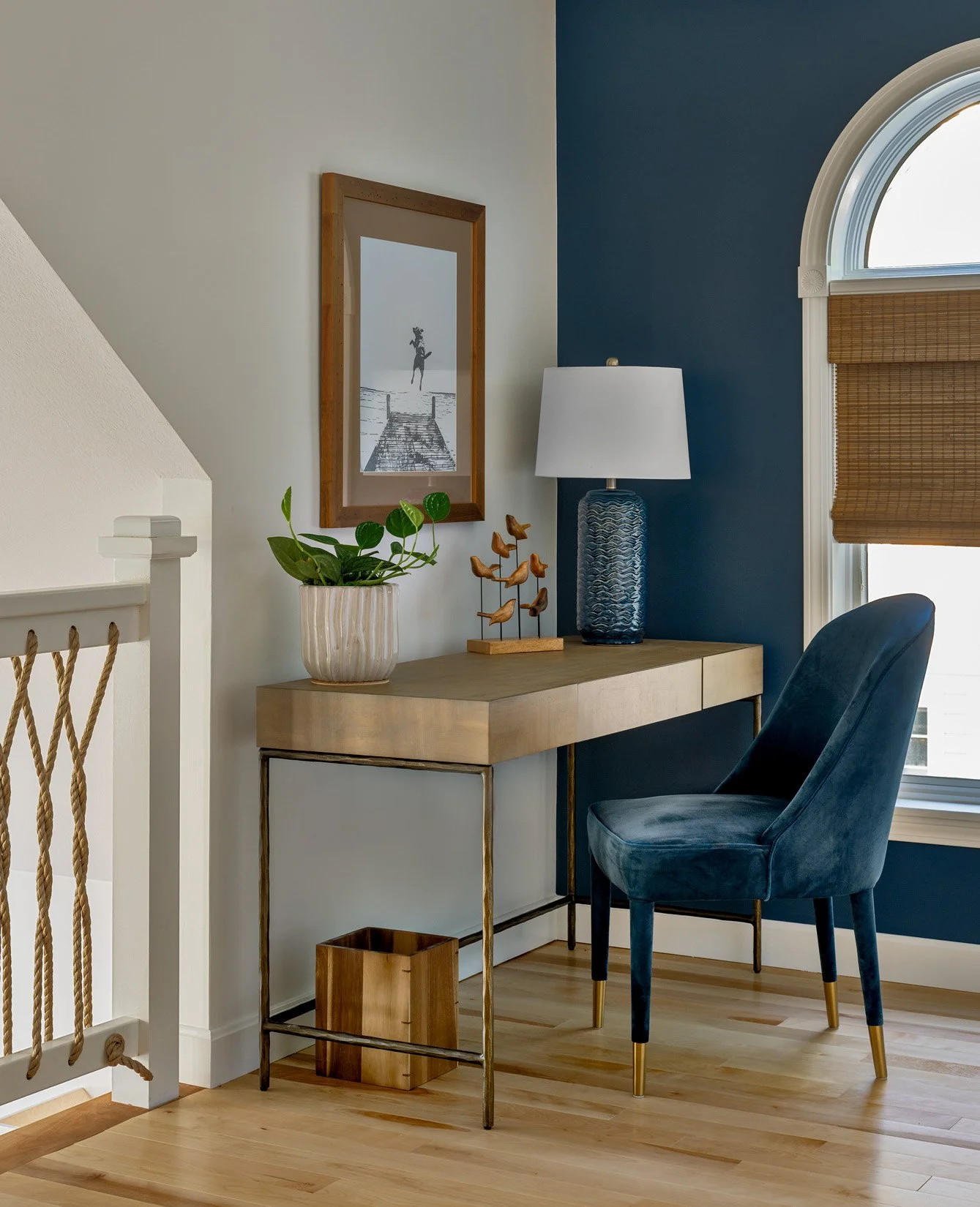 Great use of space for this lakeside office