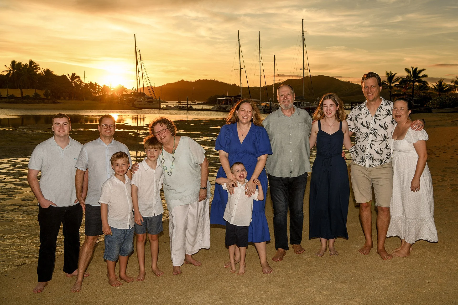 Emma's 40th Birthday Family Photo Session at Musket Cove
