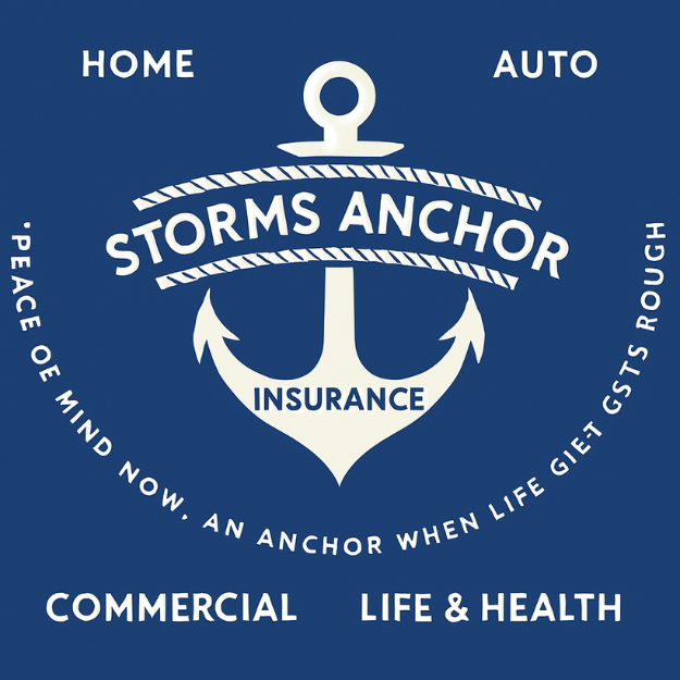 Storms Anchor Insurance logo representing an independent insurance broker focused on real‑world claims protection