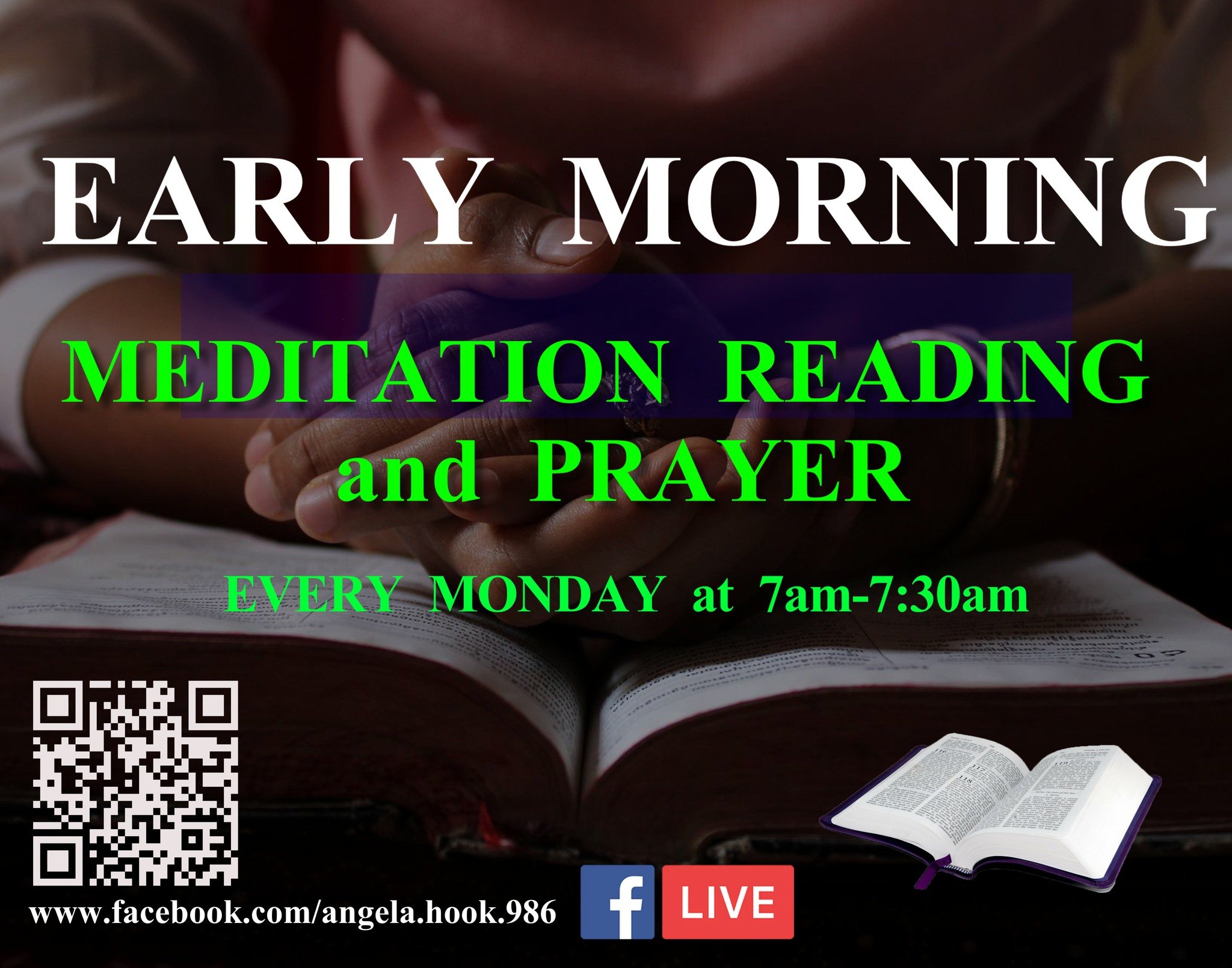 🌅 Join the &quot;Gathering: online at 7AM for our early morning meditation reading, and prayer 🙏✨ Whether you&rsquo;re seeking guidance, strength, or simply a moment of peace, you&rsquo;re welcome here. 📝 **Have a prayer request?** - **Inbox me di