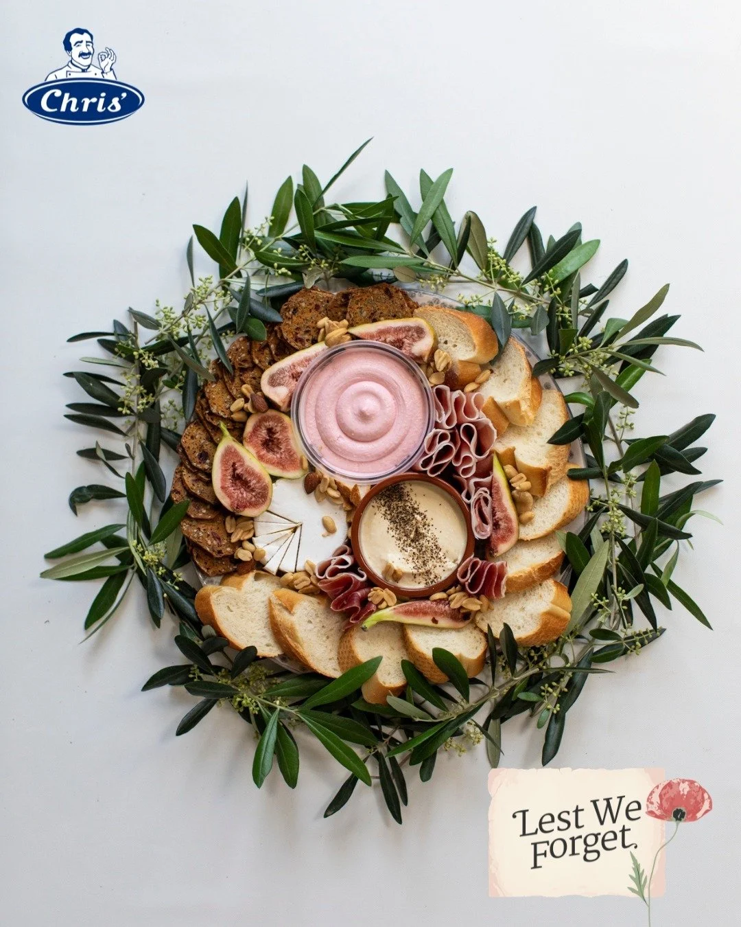 From our family to yours. We pause to remember. Lest We Forget 🌹
 #anzacday #ChrisDips #family #chrisnevermisses