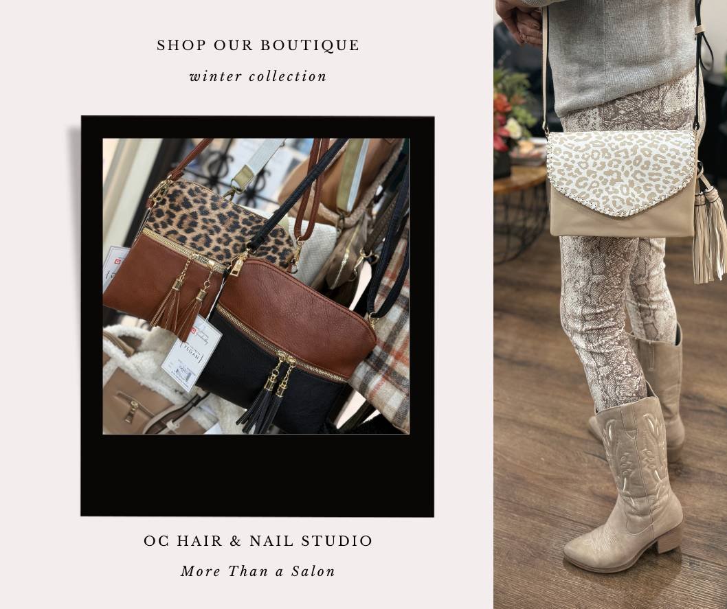 🎉 IT'S FRIDAAAAAAY! 🎉

Don't show up to the weekend looking like a hot mess! We're open Friday AND Saturday to get you looking your best!  Weekend glow-up starts NOW! 💃

While you're here, shop our boutique for that perfect holiday gift, or spoil 