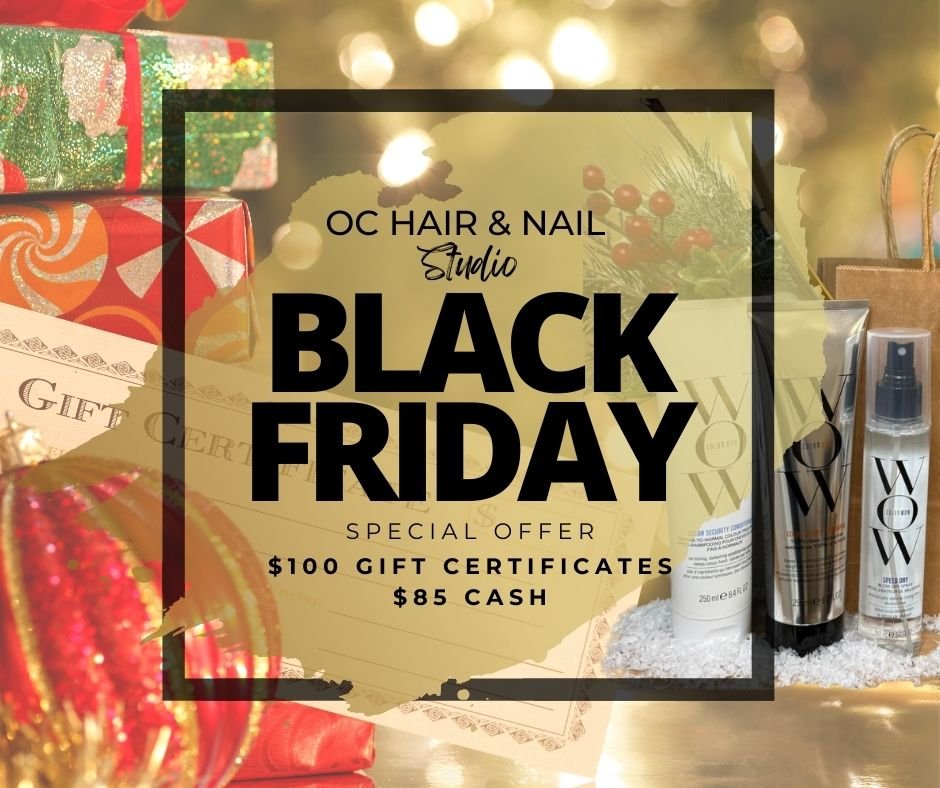 🛍️ Black Friday Is Almost Here! 🛍️

Get ready! Tomorrow is your chance for TWO amazing deals:
🎁 $100 gift certificates for only $85 (cash)
💁&zwj;♀️ WOW products: Buy One, Get One 50% OFF!

Both make incredible gifts! Stock up tomorrow! 🎄

📍 Gol