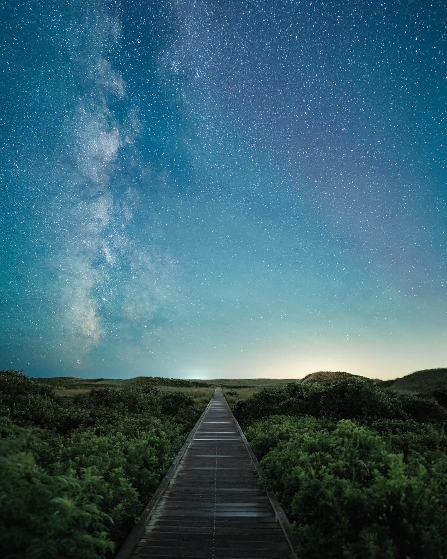The night sky over the Island has been unreal lately, with stars lighting up the landscape. Even caught some aurora lights last night.