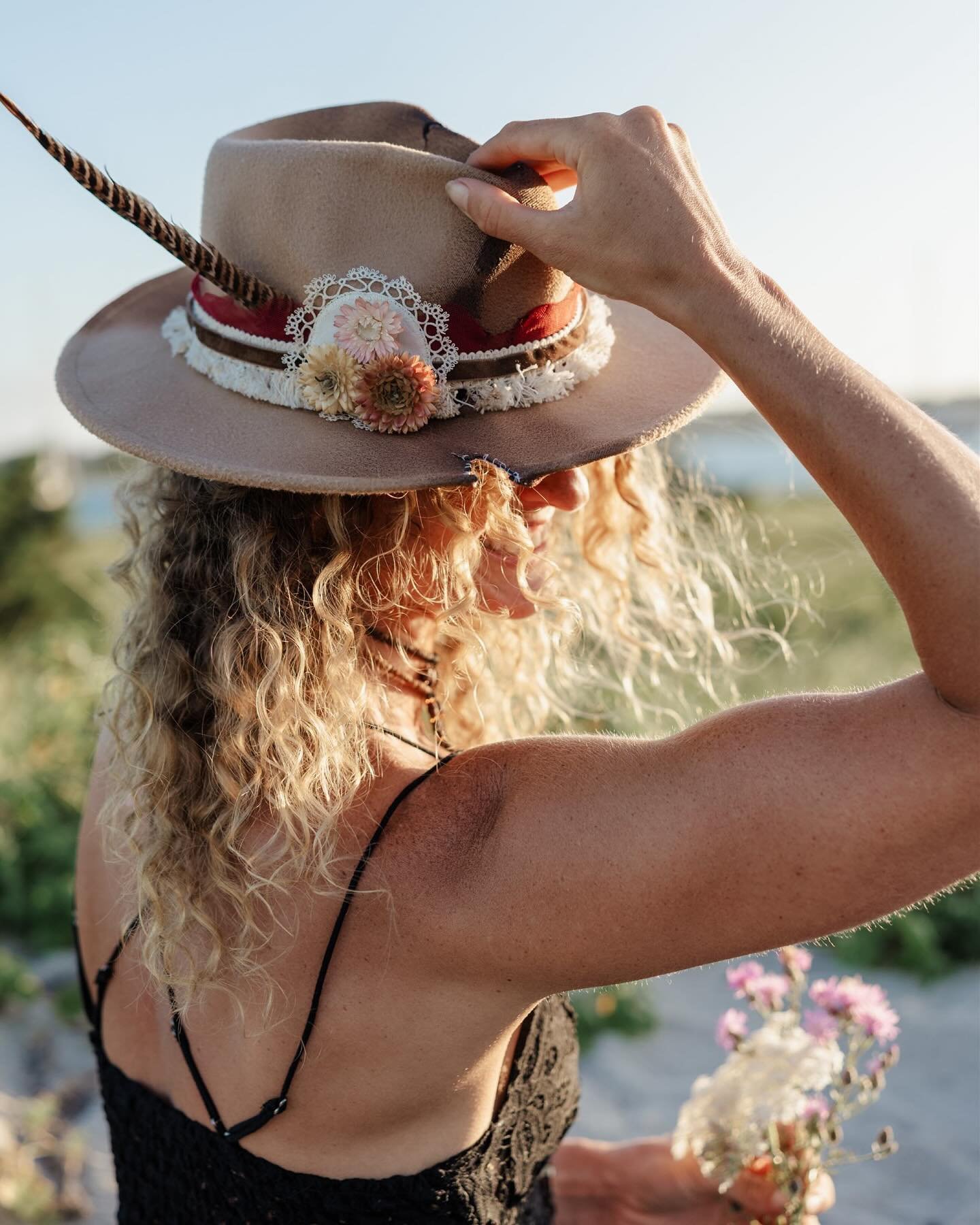 Celebrating my talented friend @angelica.brissette, who transforms hats into stunning, one-of-a-kind designs. Her creativity and skill are truly inspiring!