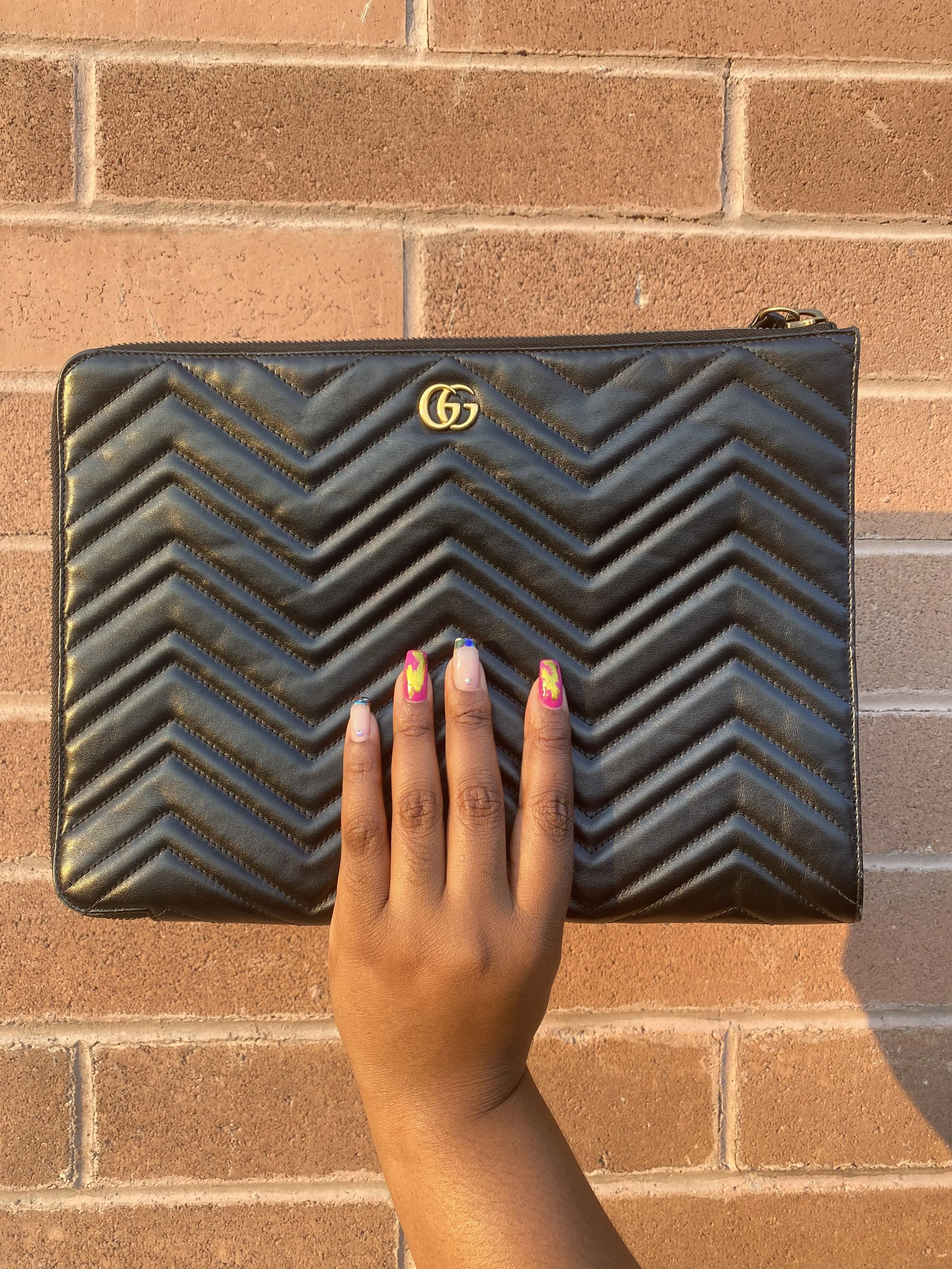 GUCCI | GG MARMONT PORTFOLIO CLUTCH