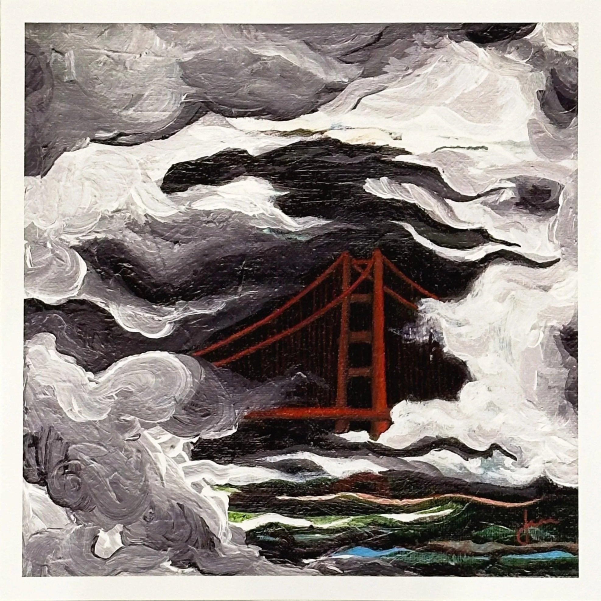Night in San Francisco (Limited Edition Print)