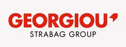 The logo of Georgiou Strabag Group.