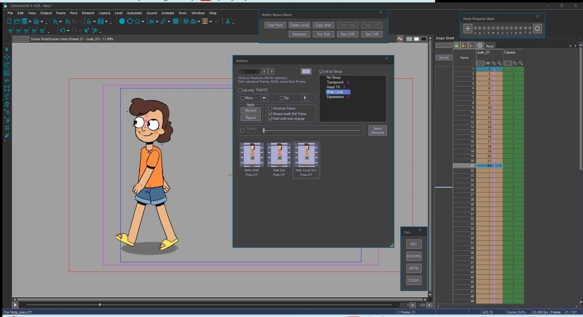 Adding Actions: Cycles