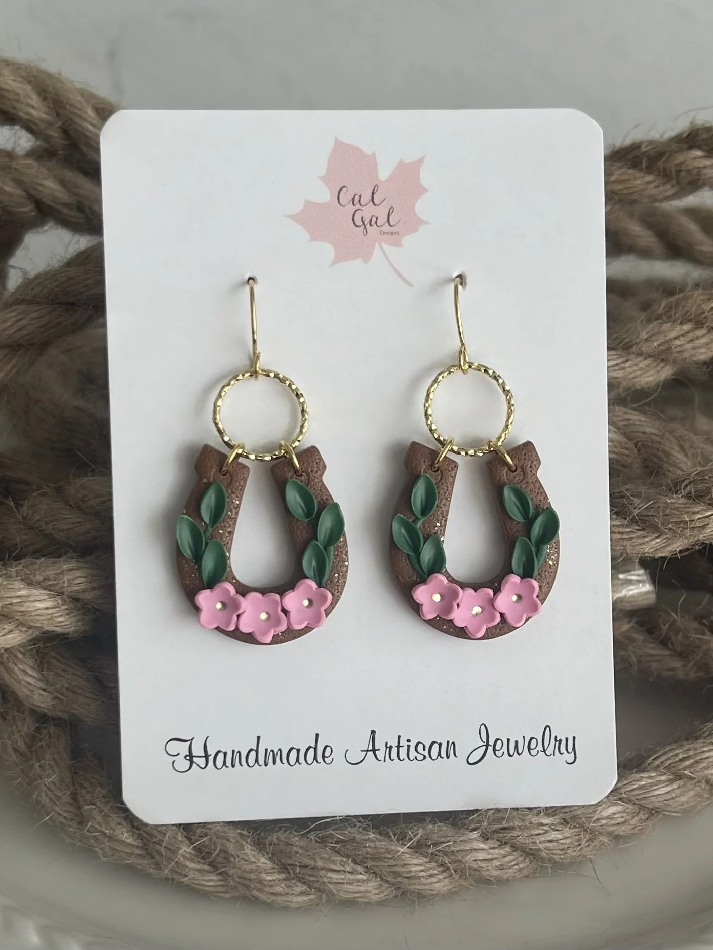 Floral Horseshoes