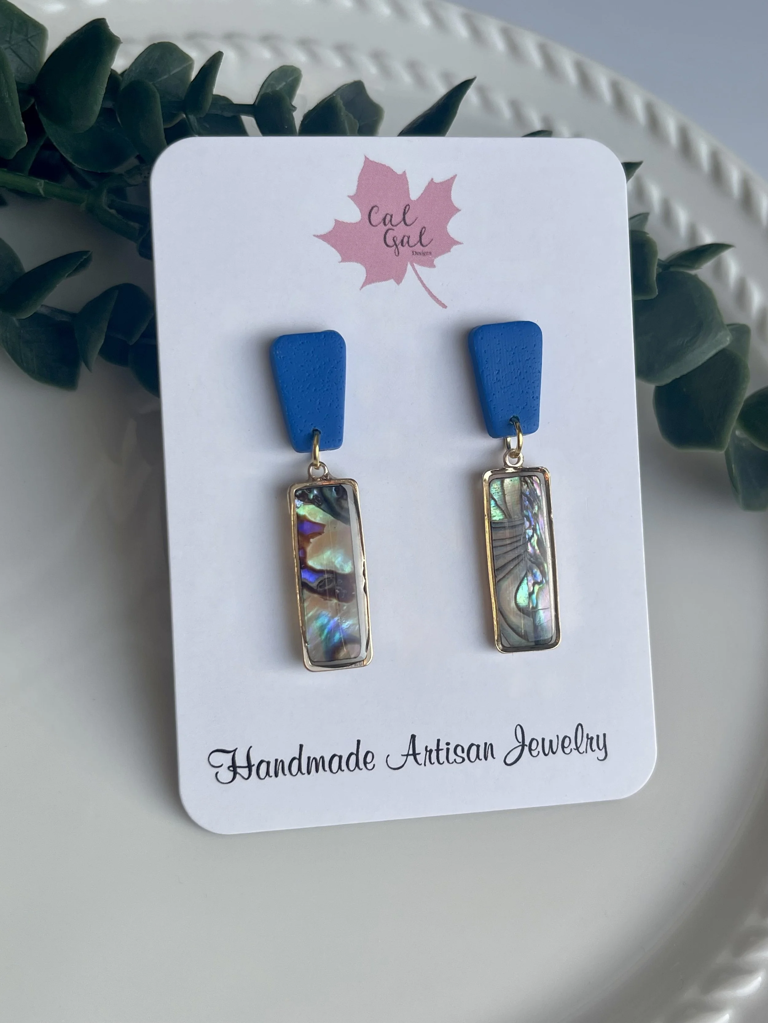 Abalone Shell Dangles