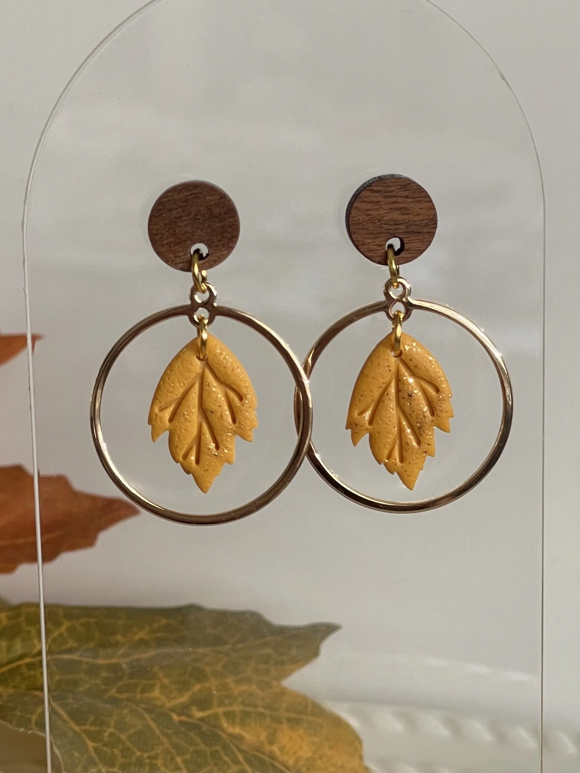 Harvest Leaf Hoops
