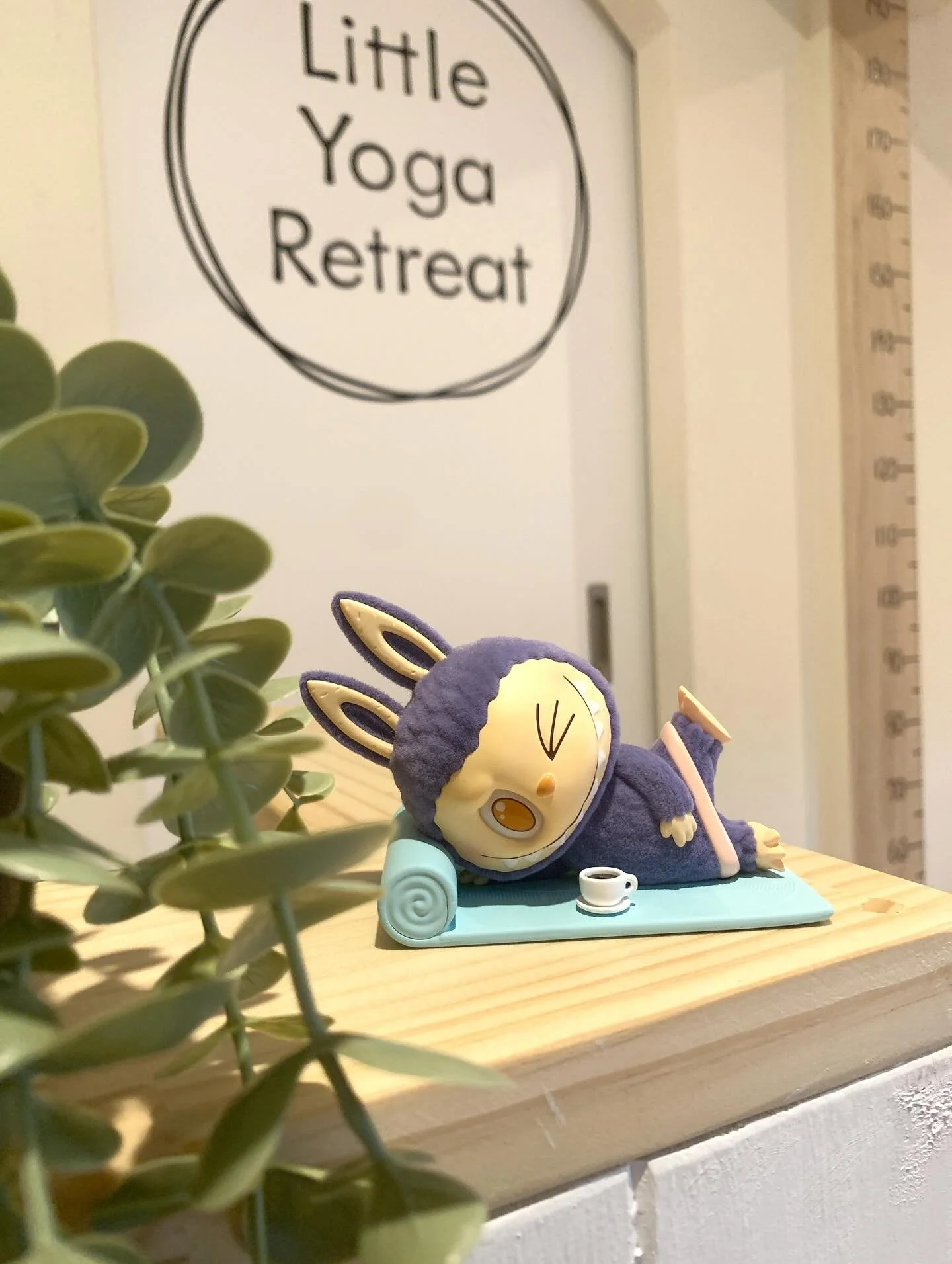 .
海外留学から帰ってきた生徒さんが「ヨガラブブ、先生にピッタリ！」っとお土産をくれました💛

現地での思い出話で盛り上がり、しばらく女子会状態に😂ホームシックになったり、学校でポテトフライを取られたり、、、　胸が痛む話もシェアしてくれましたが、日本を離れて日本の良さに気づき、家族の温かさも改めて感じたそう。恥ずかしさが勝っていた英語も、久々のレッスンで堂々と披露してくれました🥹✨

「ポテトフライは取られてなくなったけど、留学した経験とか、身につけたスキルは、誰からも奪われへんから最強や
