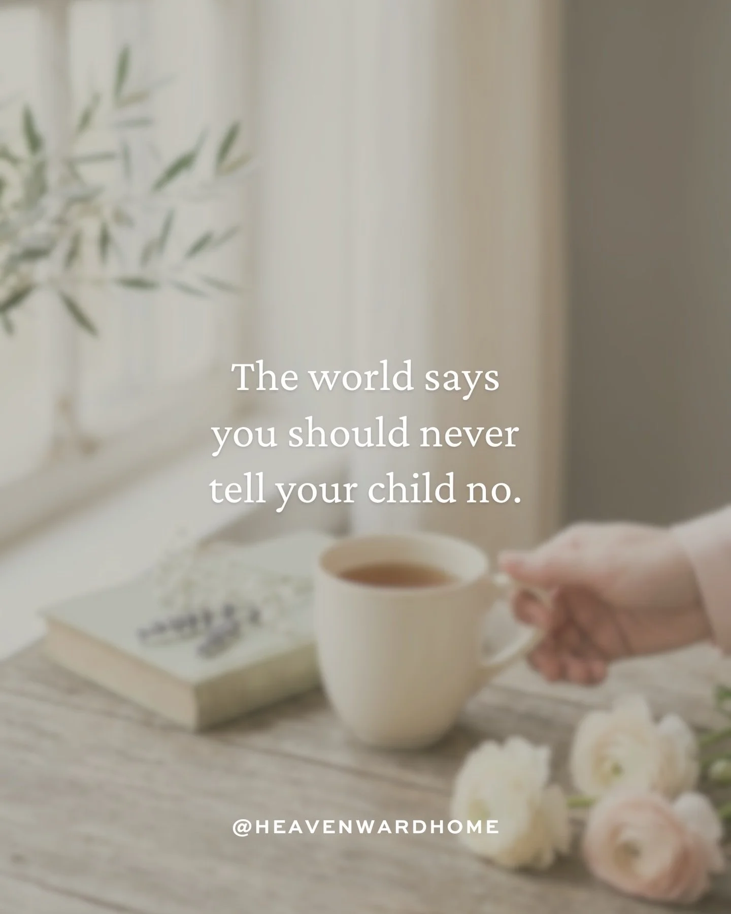 Obedience is protection.

God told Adam and Eve not to eat from the tree of the knowledge of good and evil. Not to control them. To protect them.

When you say no to your child out of love and wisdom, you are being the shield God called you to be.

&