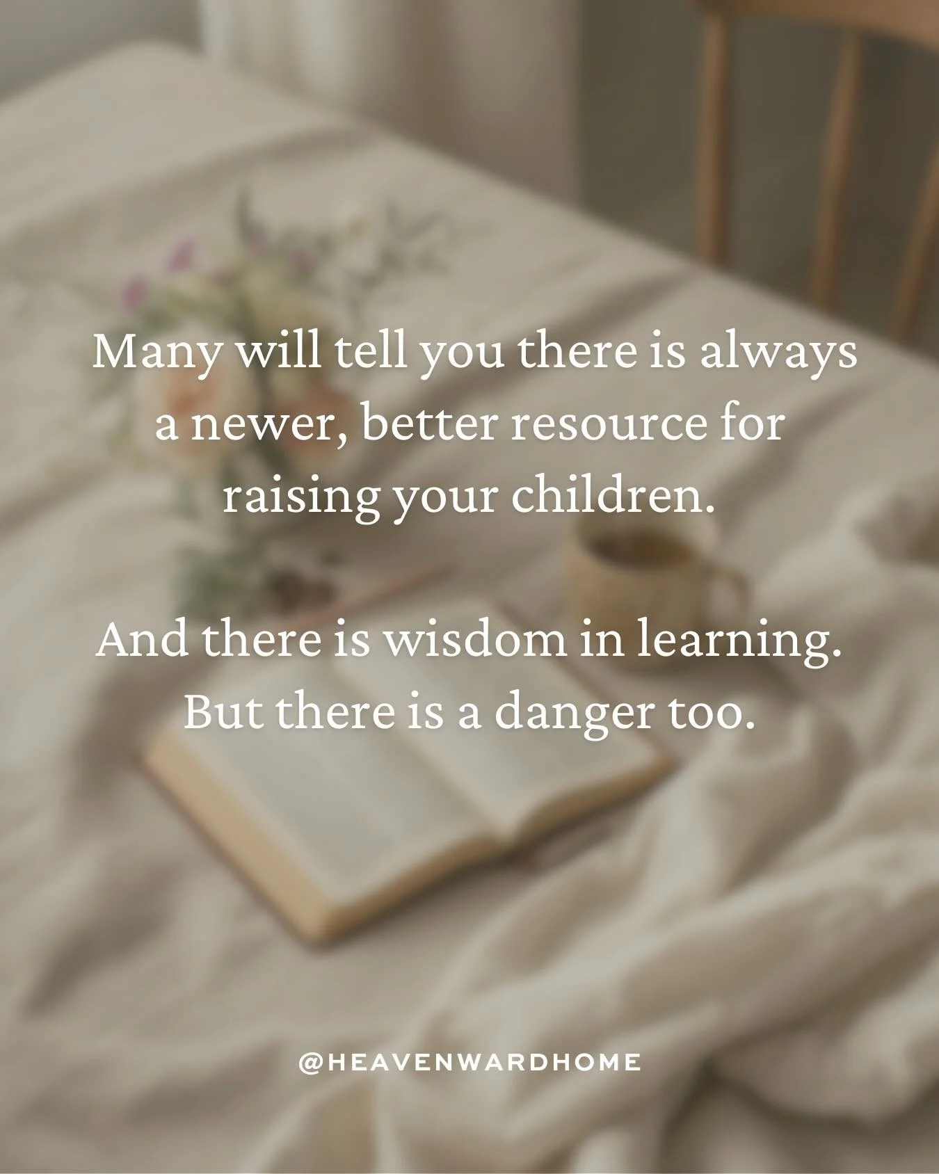 We have the most complete parenting resource ever written and we sometimes open it last. Let the Bible be primary. Let everything else be supplemental.

#christianmom #biblicalmotherhood #intentionalmotherhood #scripturememorization #christianmama