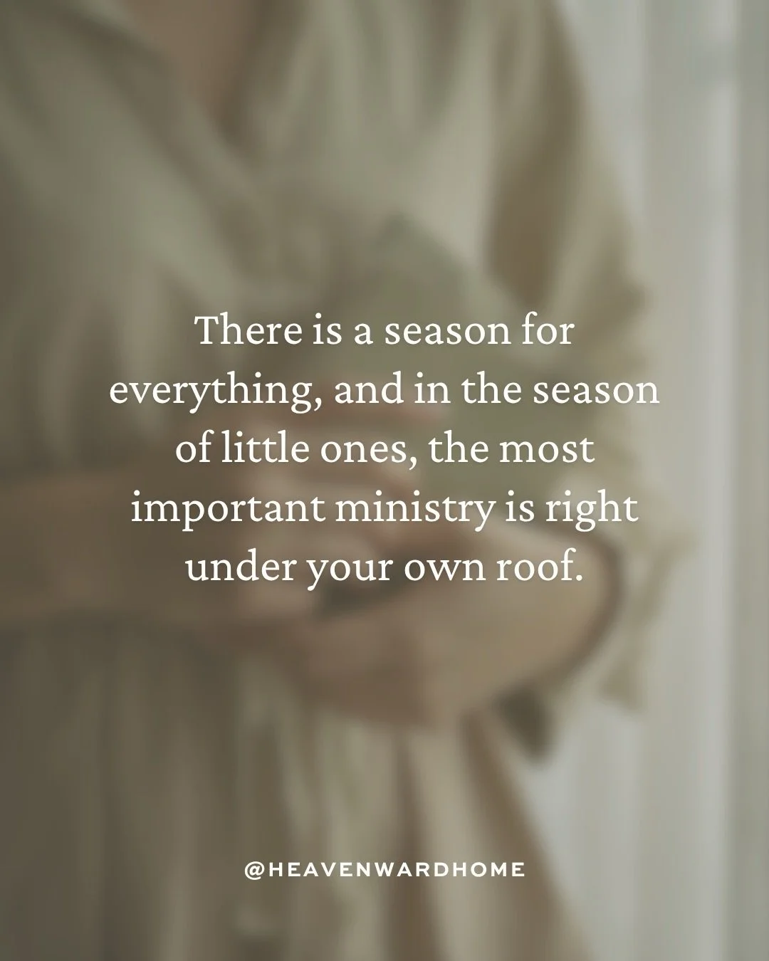 We were never designed to carry all of it at once, and yet we keep saying yes to every good thing, every good cause, and every good request, wondering why our presence feels thin.

Sometimes the most faithful thing we can do is look at something good