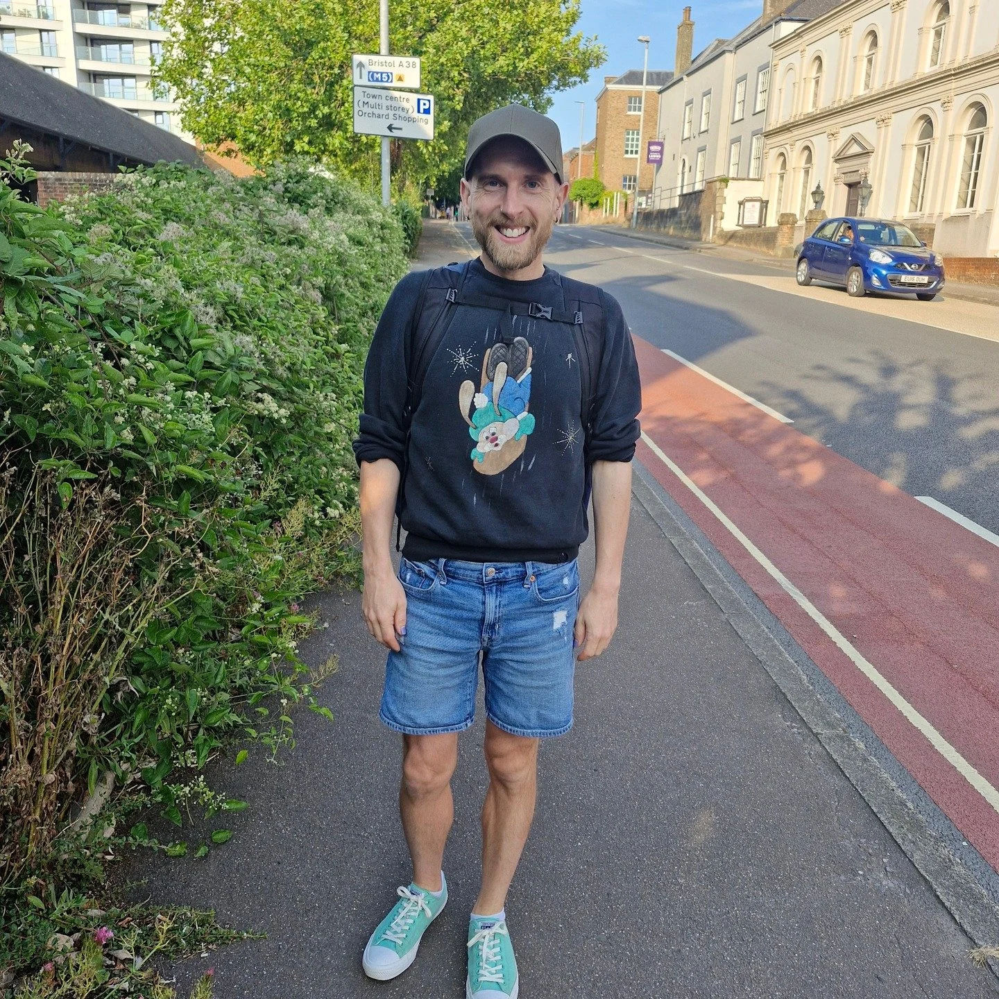 Recently I've been having loads of photos taken around Taunton by Maya (thanks Maya!) 📸
We&rsquo;ve been doing little shoots for my freelance stuff and music socials - thought I&rsquo;d post a few here.

If you know me or my music, I&rsquo;m curious