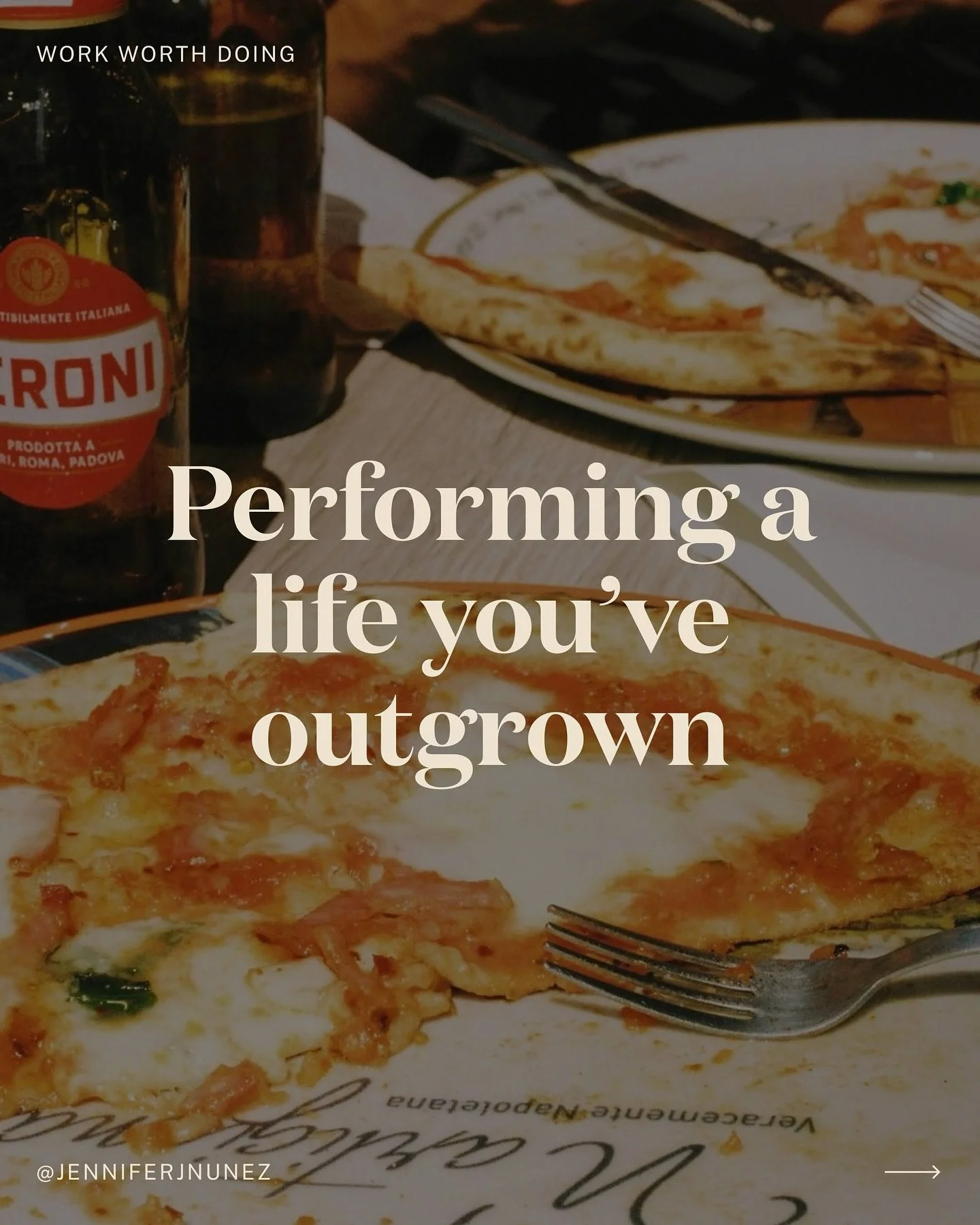 People don&rsquo;t talk enough about how emotional career change is.

It&rsquo;s not just a &ldquo;pivot.&rdquo; 

It&rsquo;s a process of letting go of roles, identities and ways of being that once made you feel safe, successful or sometimes, worthy